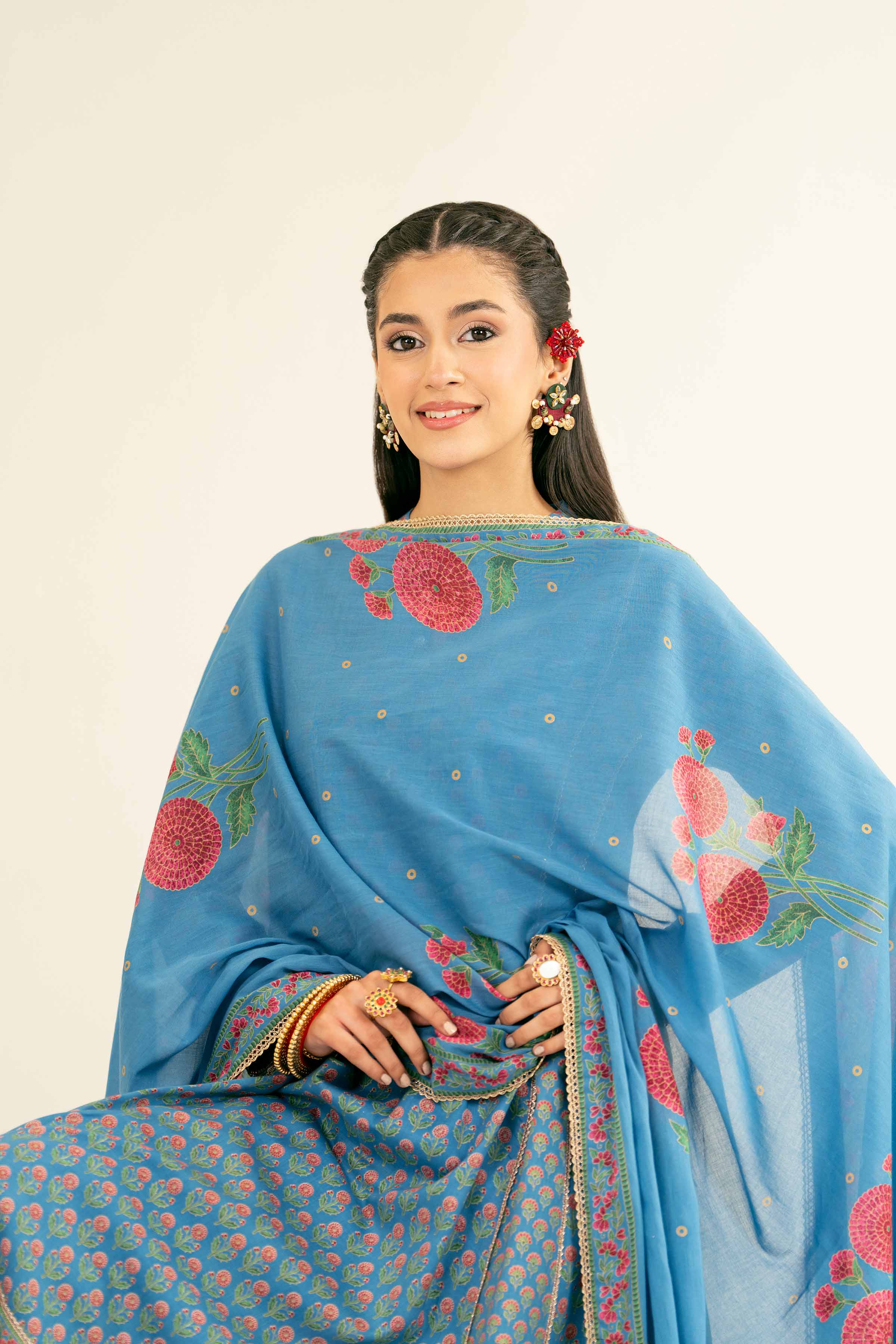 3 Piece - Printed Suit - PE25-208 - Image 7