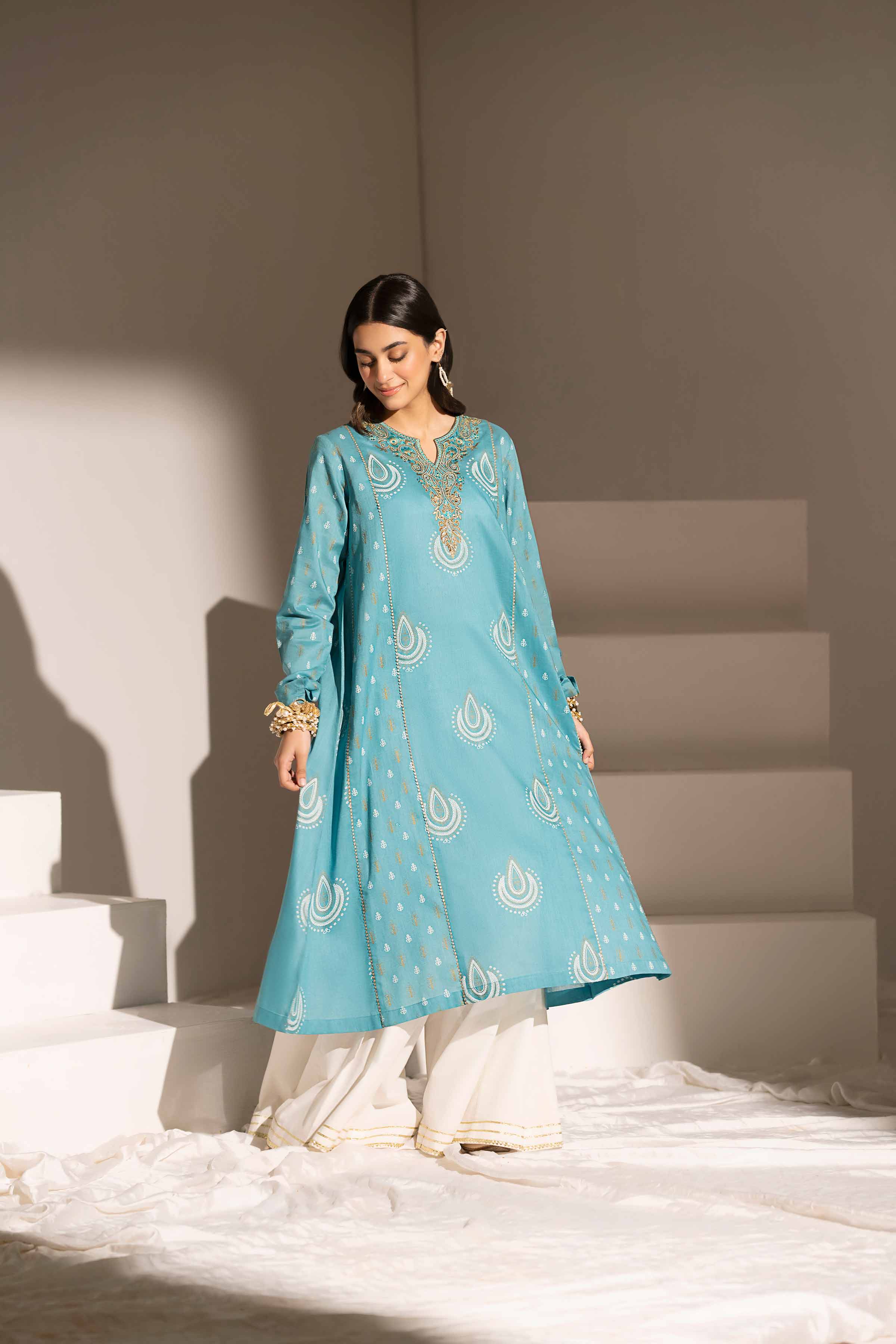 Printed Embroidered Shirt - PE25-211 - Image 4