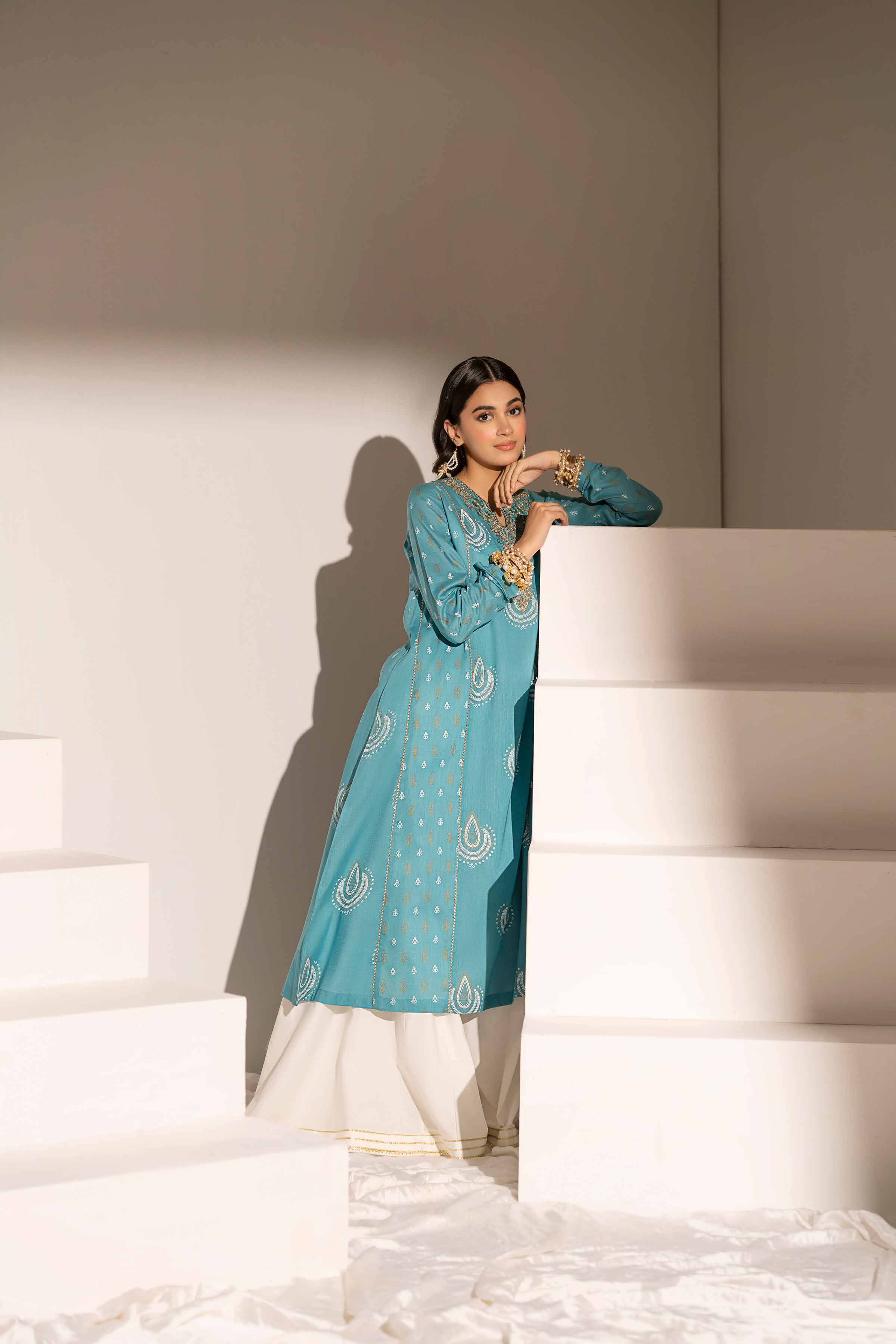 Printed Embroidered Shirt - PE25-211 - Image 6