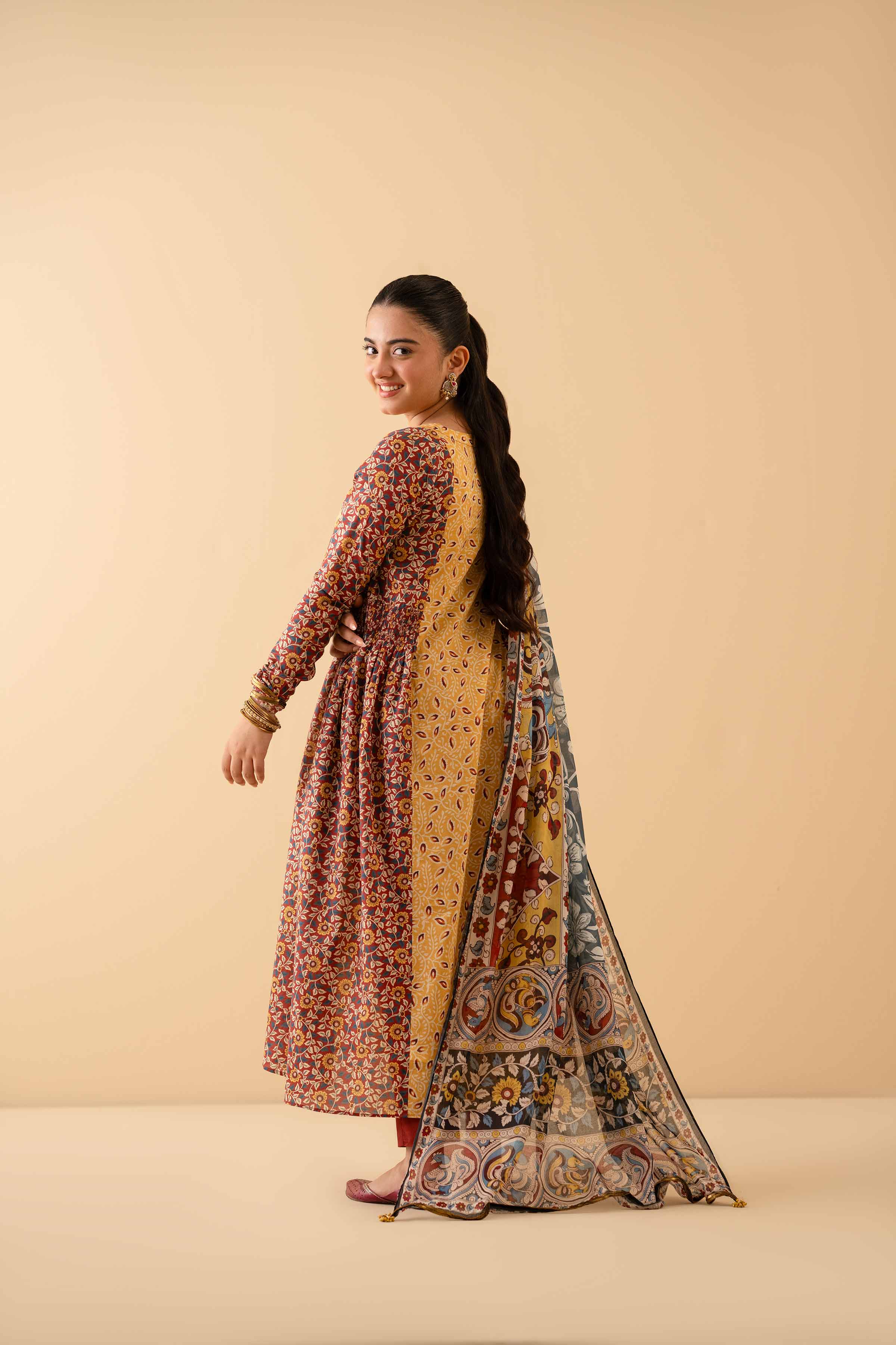 3 Piece - Printed Suit - PE25-216 - Image 4