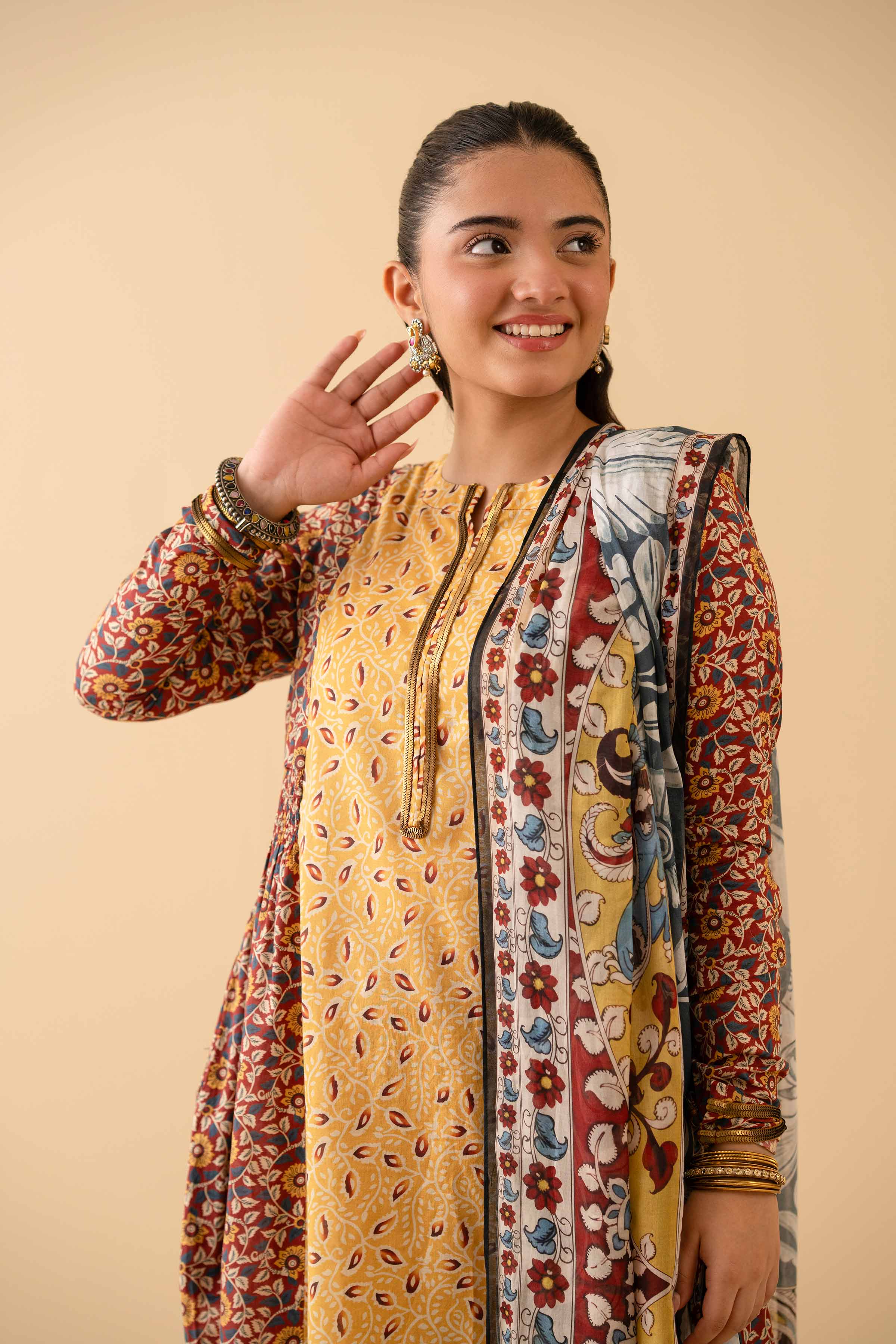 3 Piece - Printed Suit - PE25-216 - Image 6