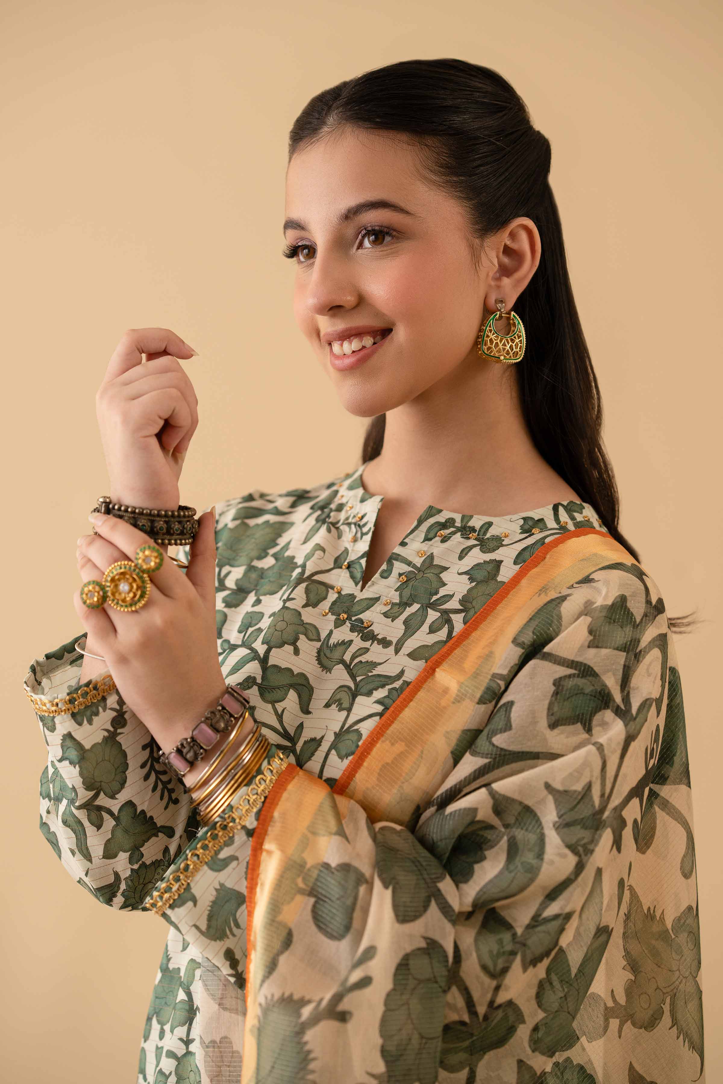 3 Piece - Printed Suit - PE25-217 - Image 6