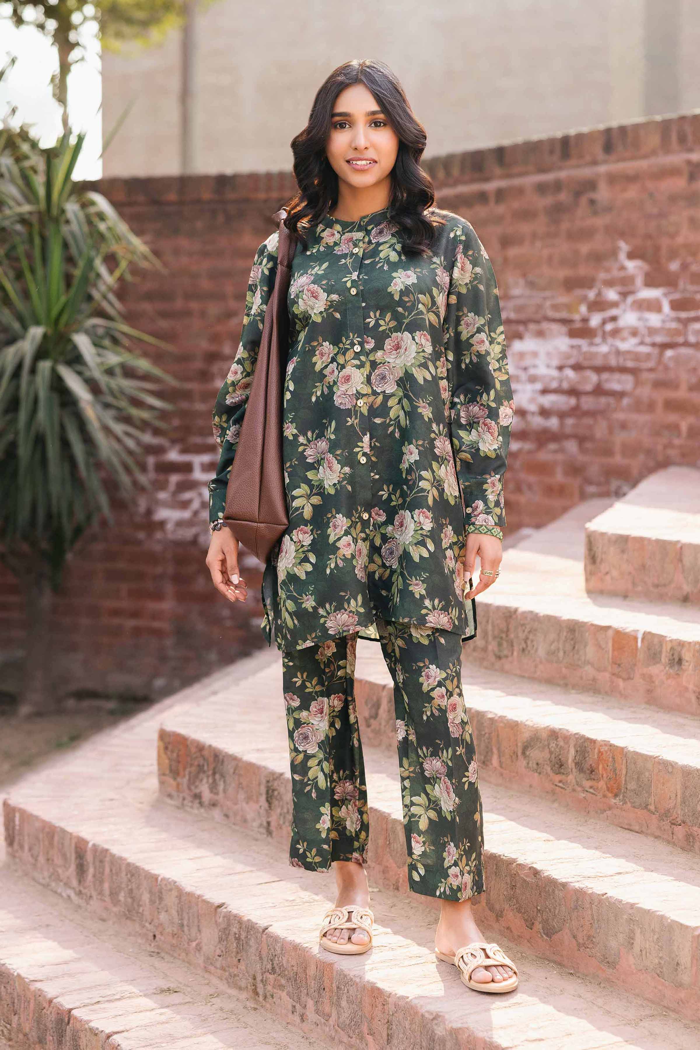 2 Piece - Printed Suit - PE25-223 - Image 2