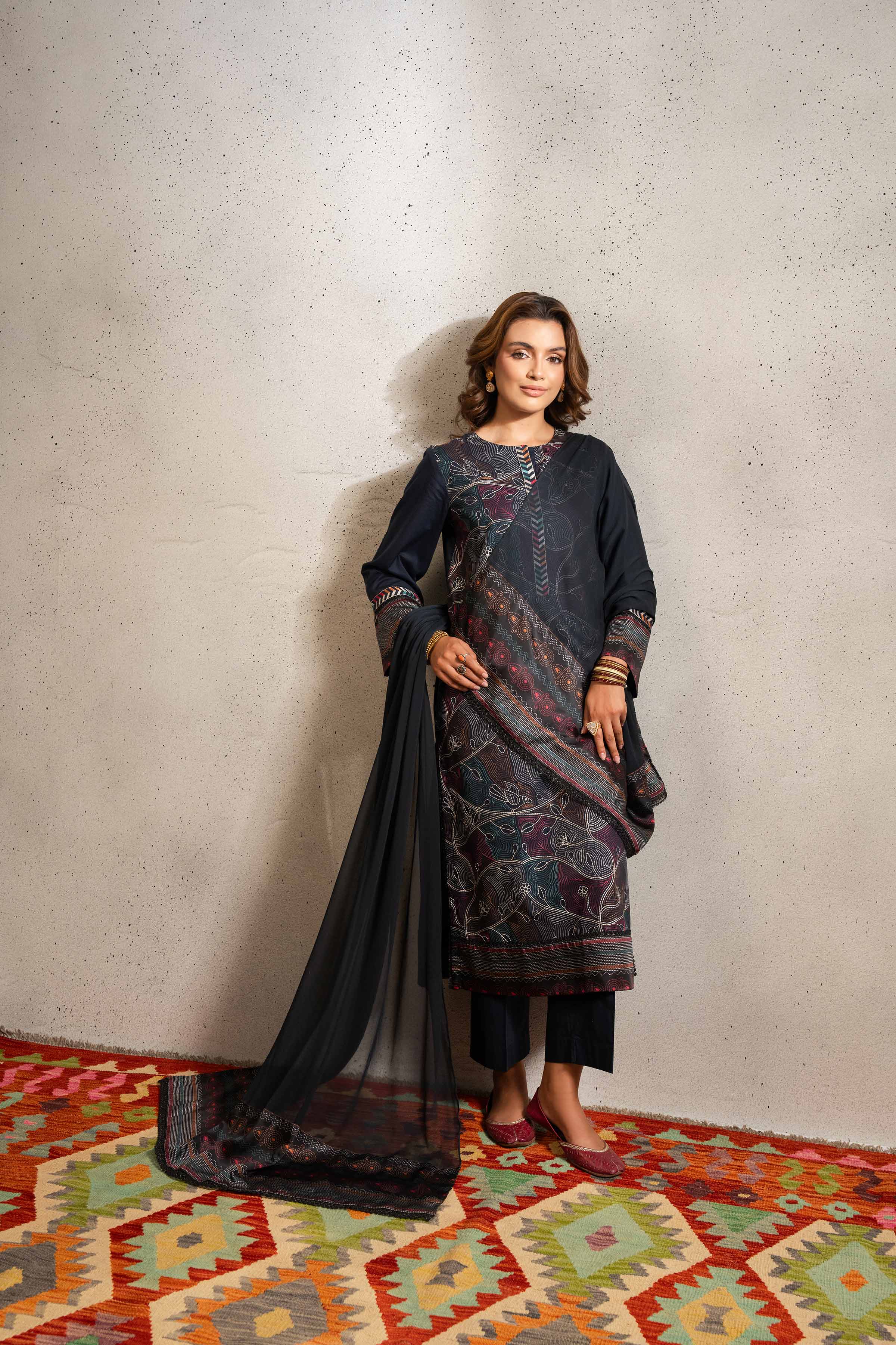 3 Piece - Printed Suit - PE25-240 - Image 4