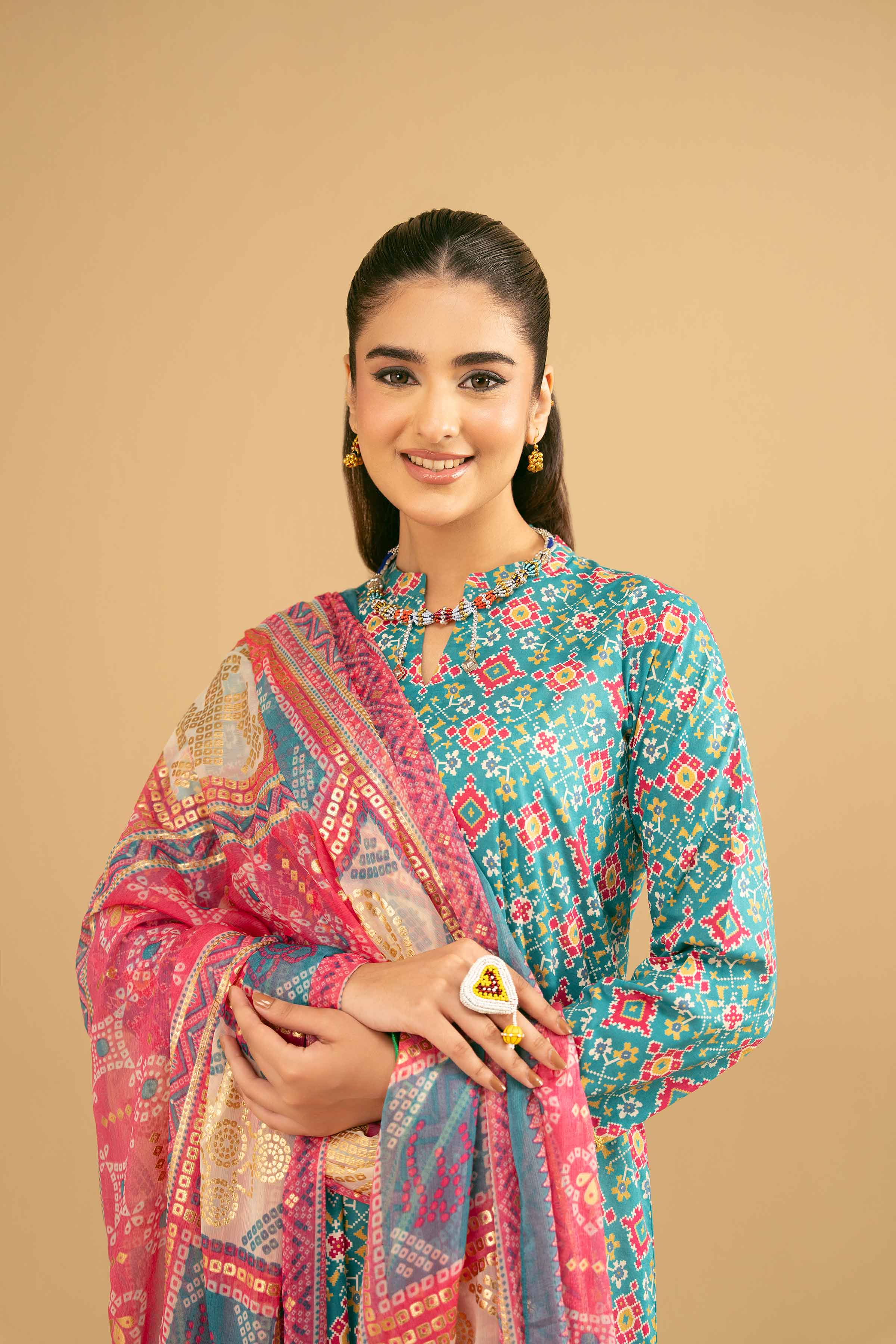 2 Piece - Printed Suit - PE25-259 - Image 6