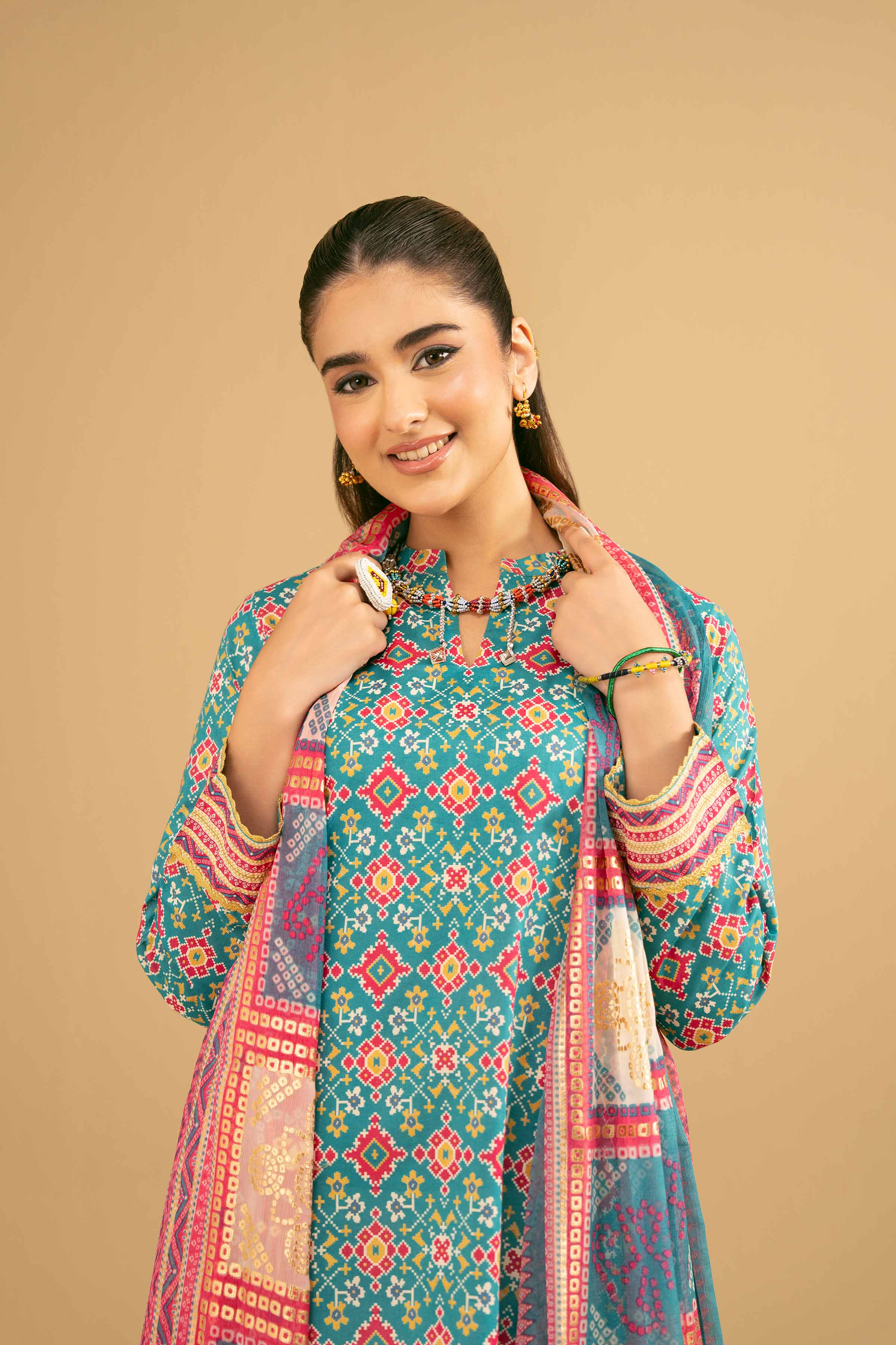 2 Piece - Printed Suit - PE25-259 - Image 7