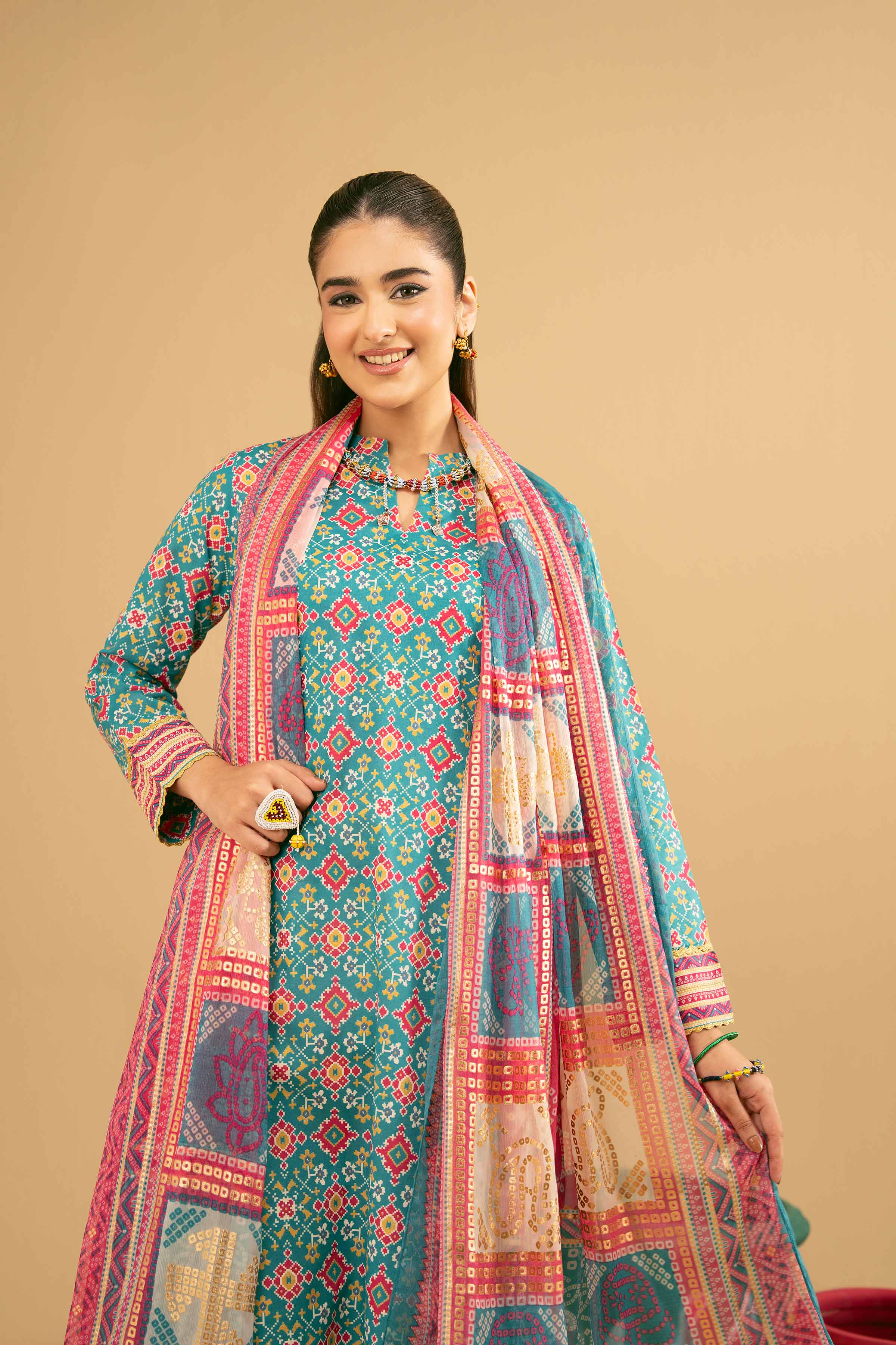 2 Piece - Printed Suit - PE25-259 - Image 8