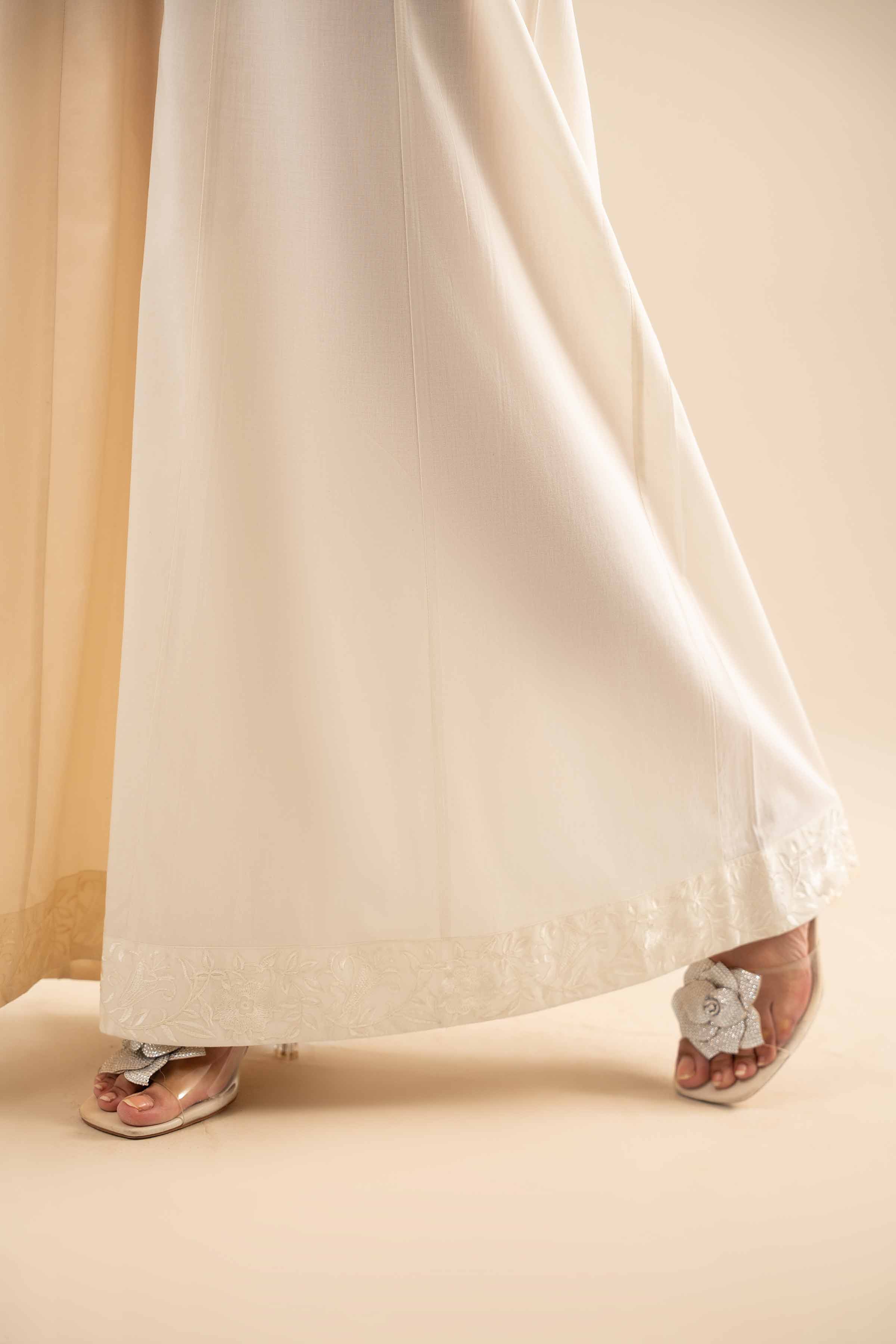 Embroidered Sharara - PE25-265 - Image 3