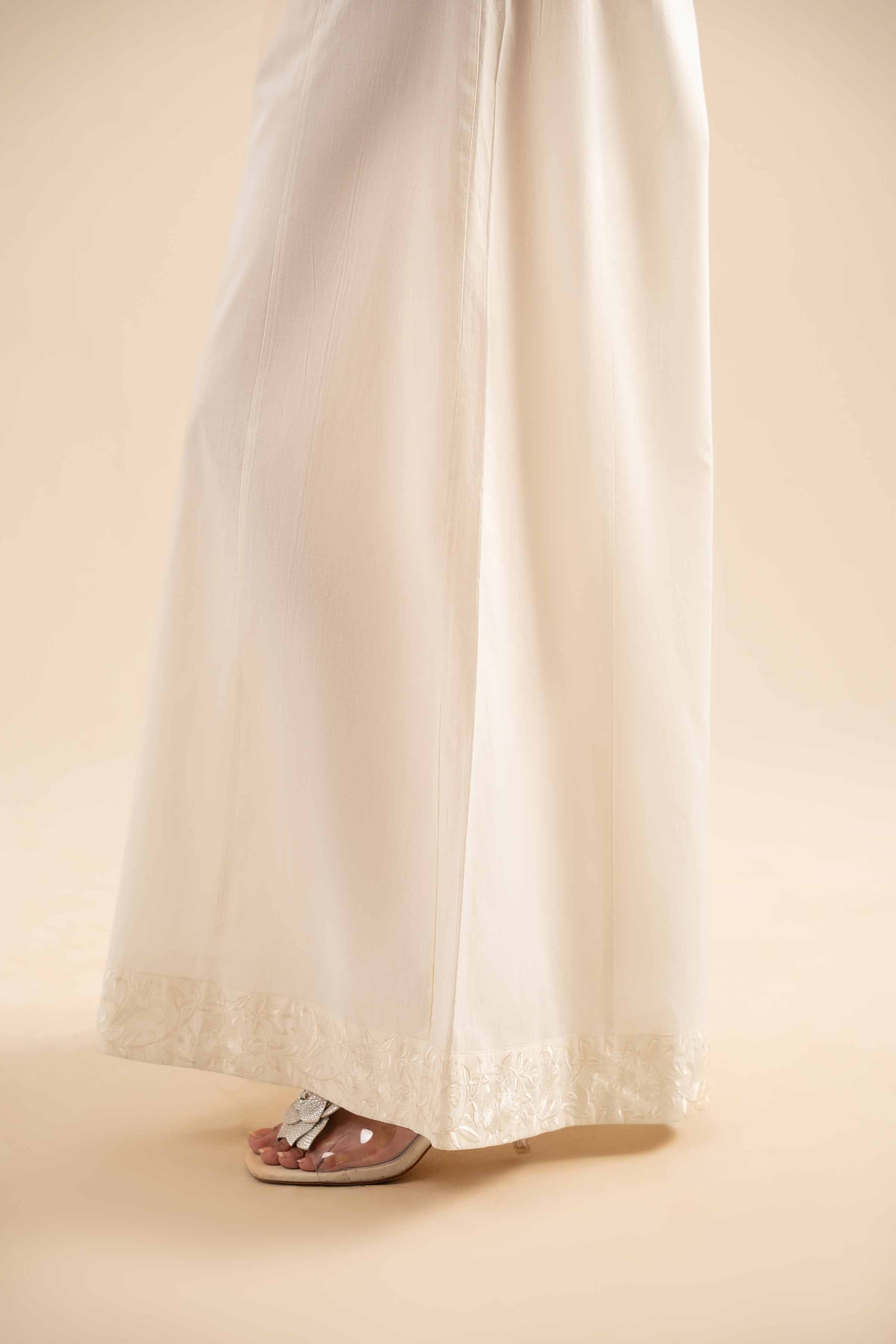 Embroidered Sharara - PE25-265 - Image 5