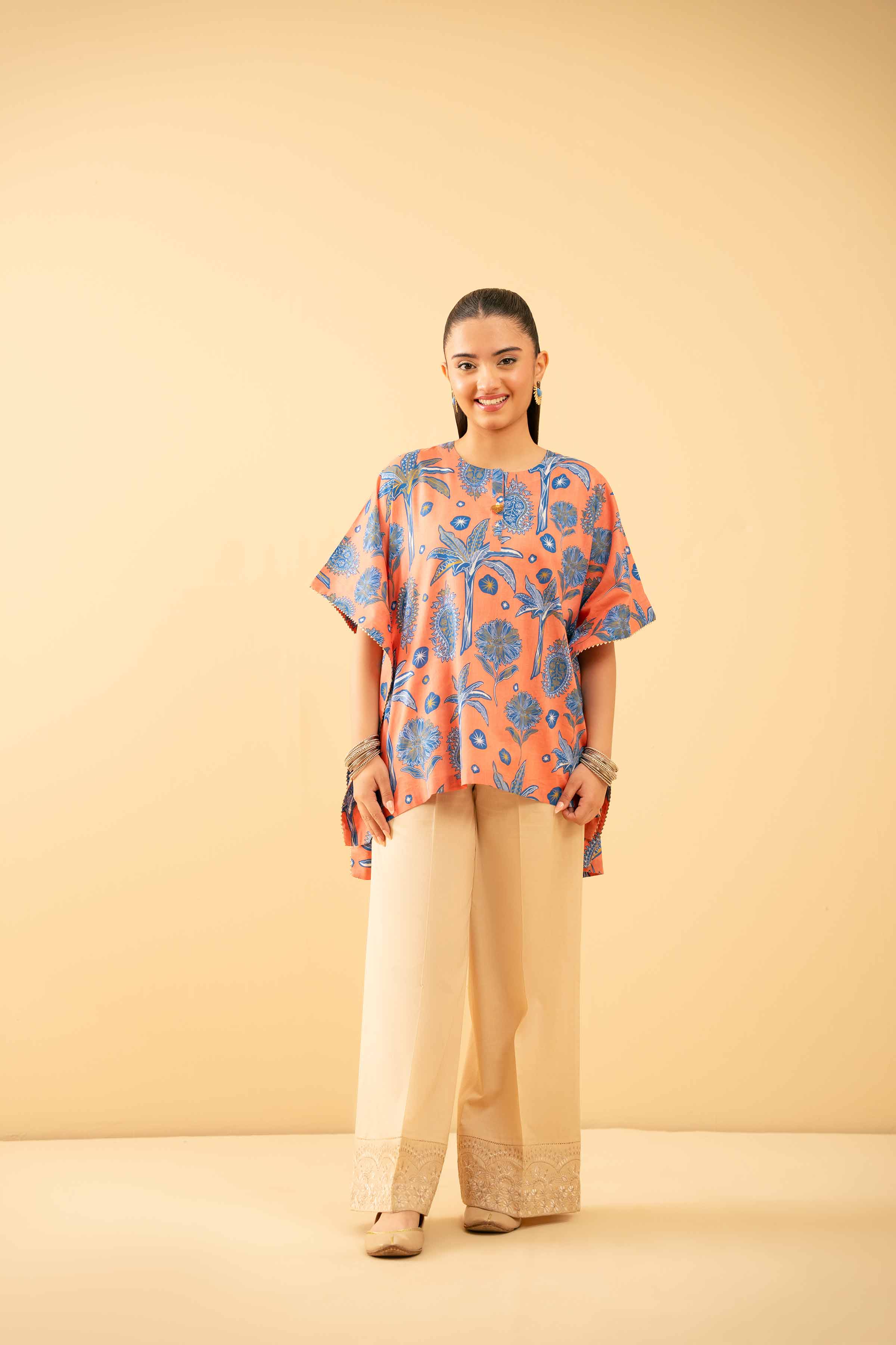 Printed Kaftan - PE25-269 - Image 4