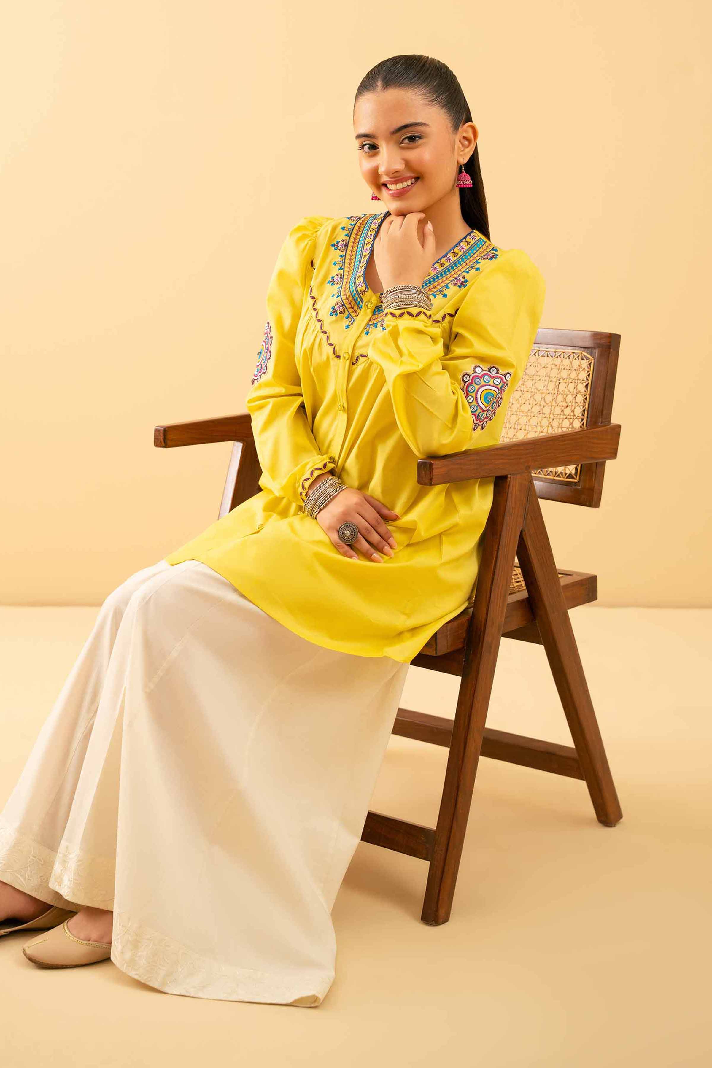 Embroidered Shirt - PE25-270 - Image 2