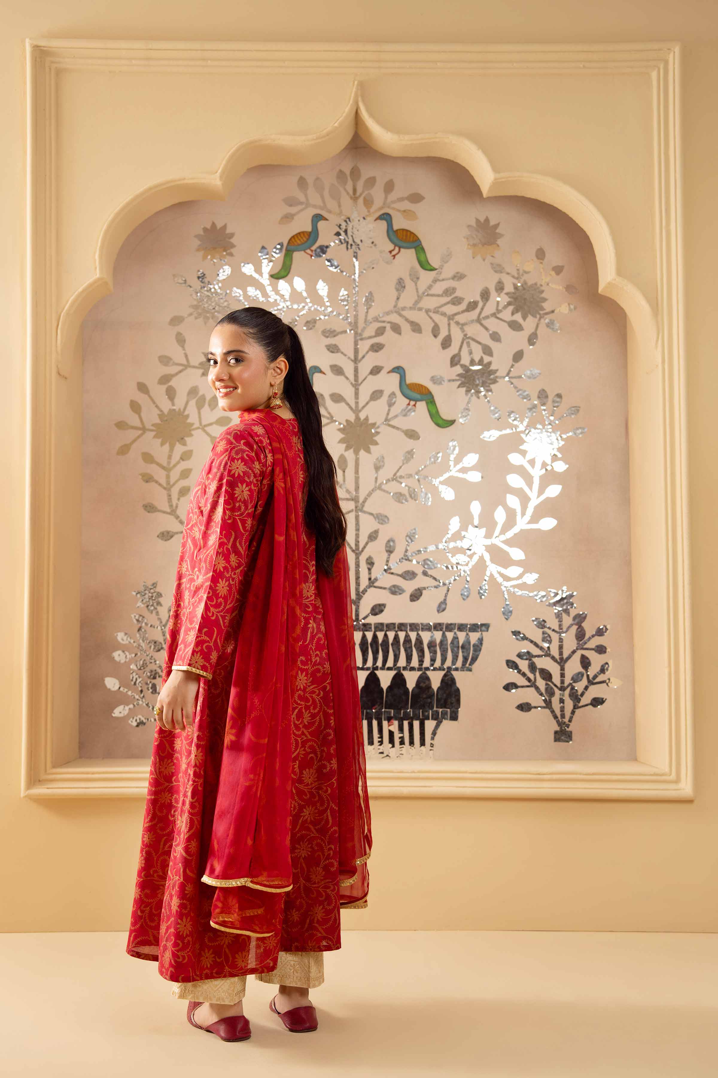 2 Piece - Printed Suit - PE25-291 - Image 3