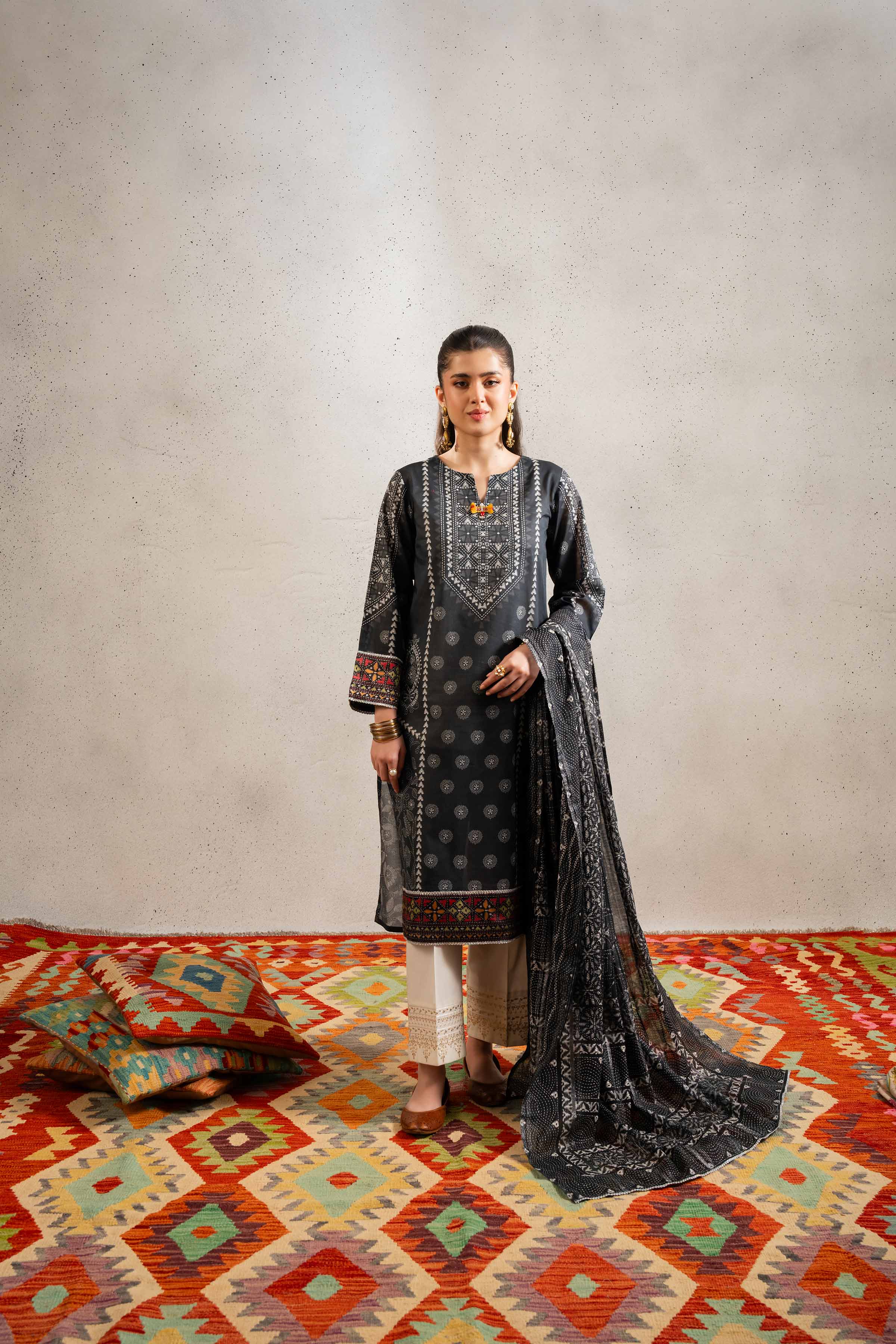 2 Piece - Printed Suit -PE25-2 94 - Image 4