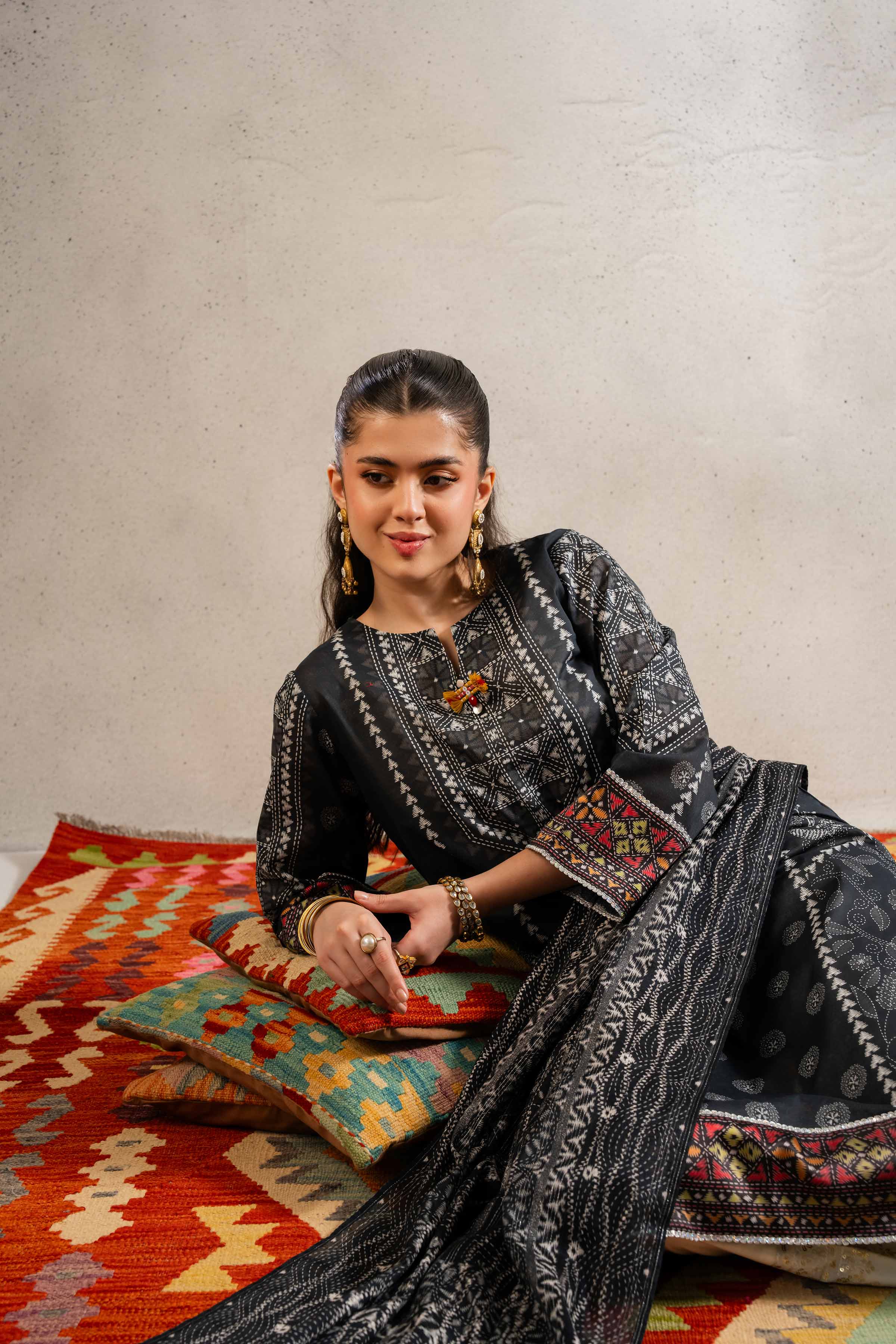 2 Piece - Printed Suit -PE25-2 94 - Image 5