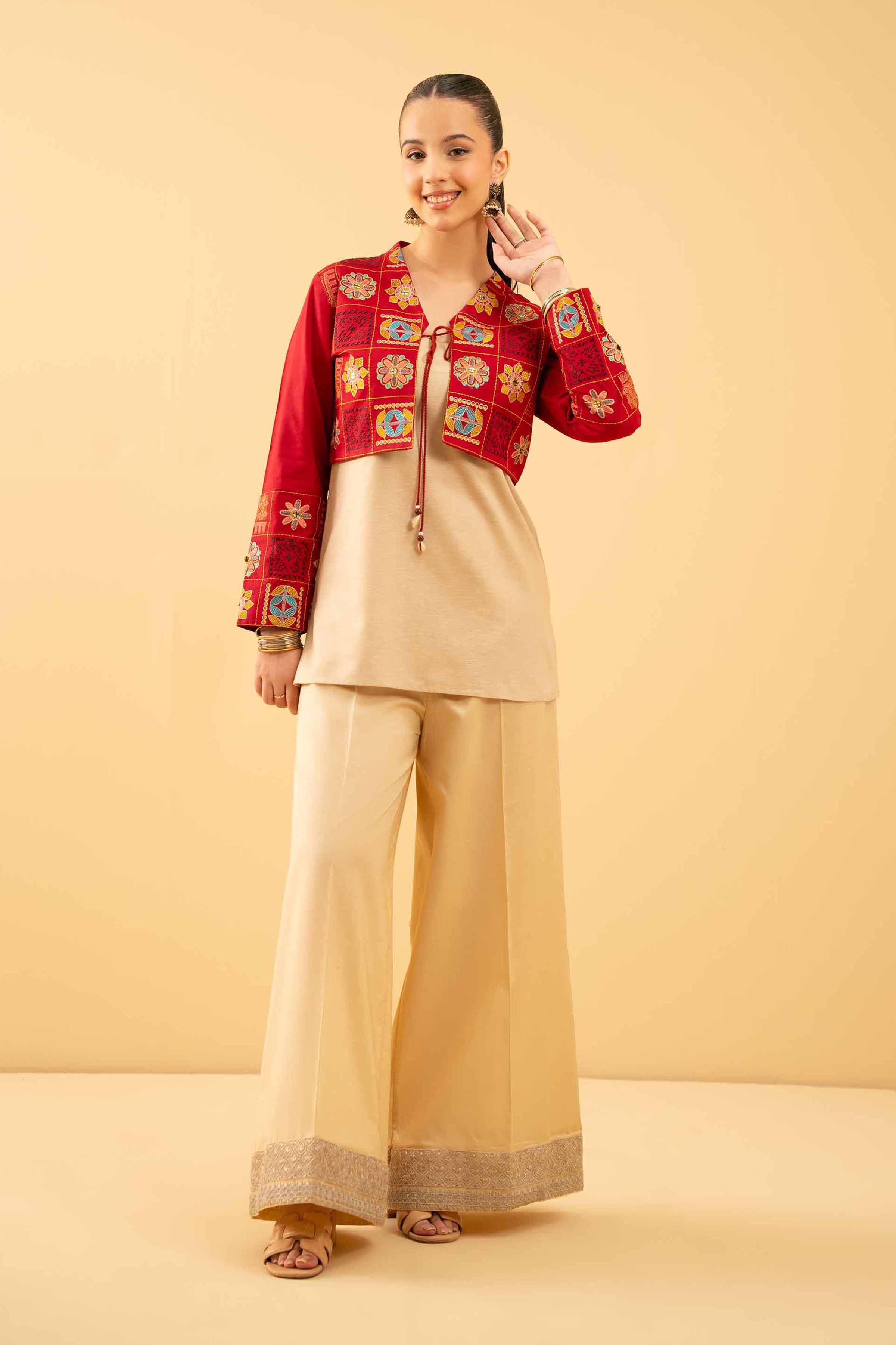 Embroidered Jacket - PE25-331 - Image 2