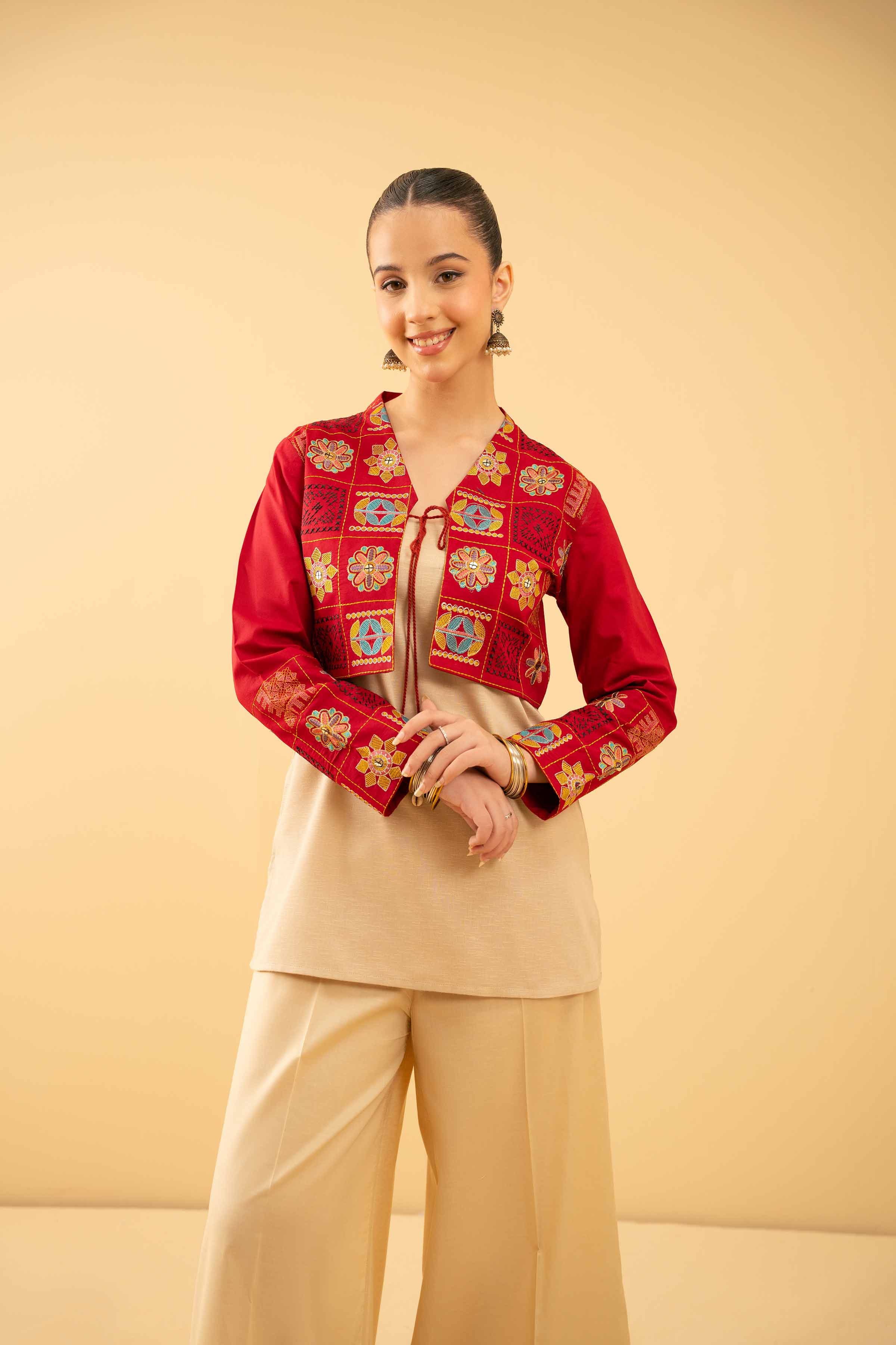 Embroidered Jacket - PE25-331 - Image 5