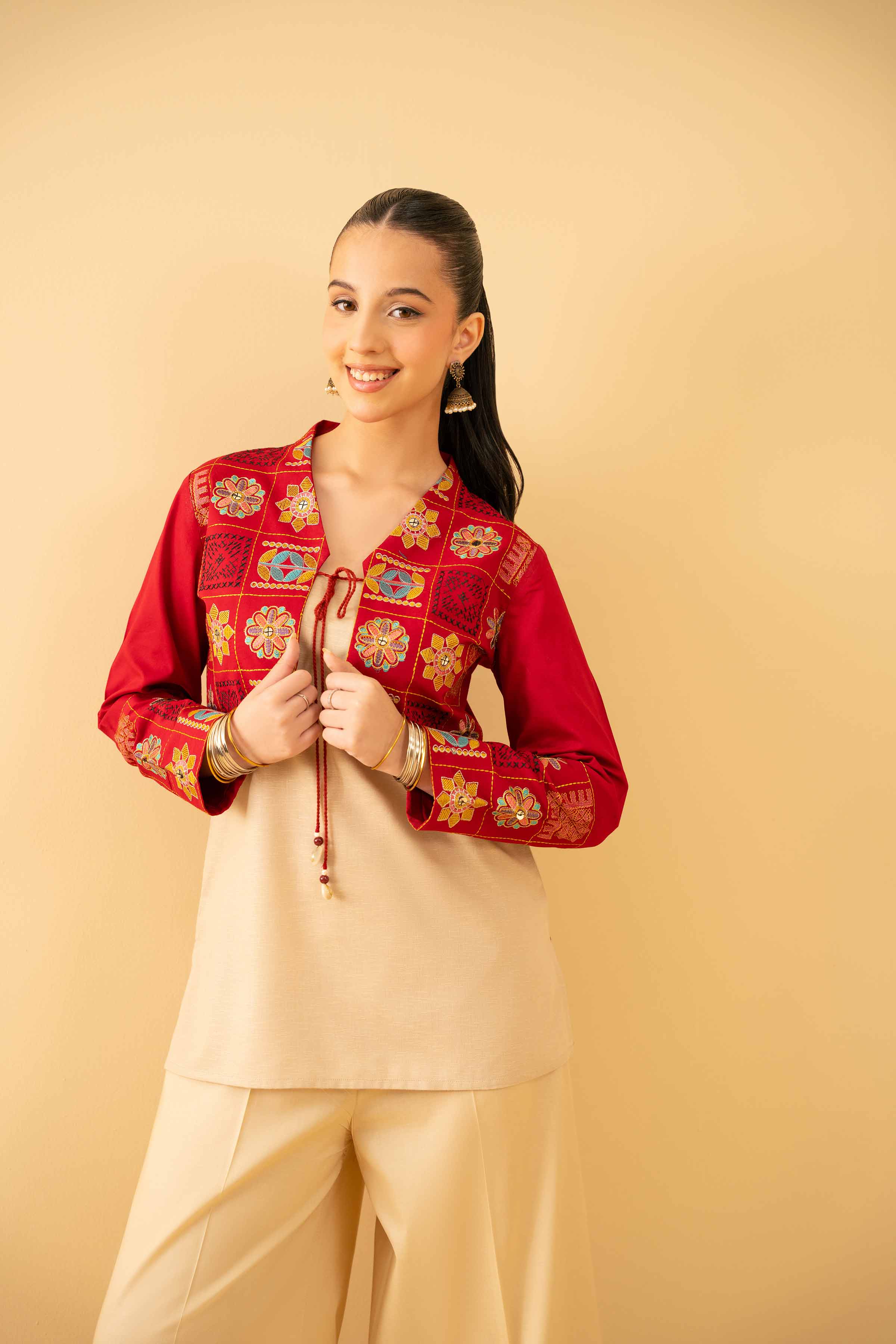 Embroidered Jacket - PE25-331 - Image 6