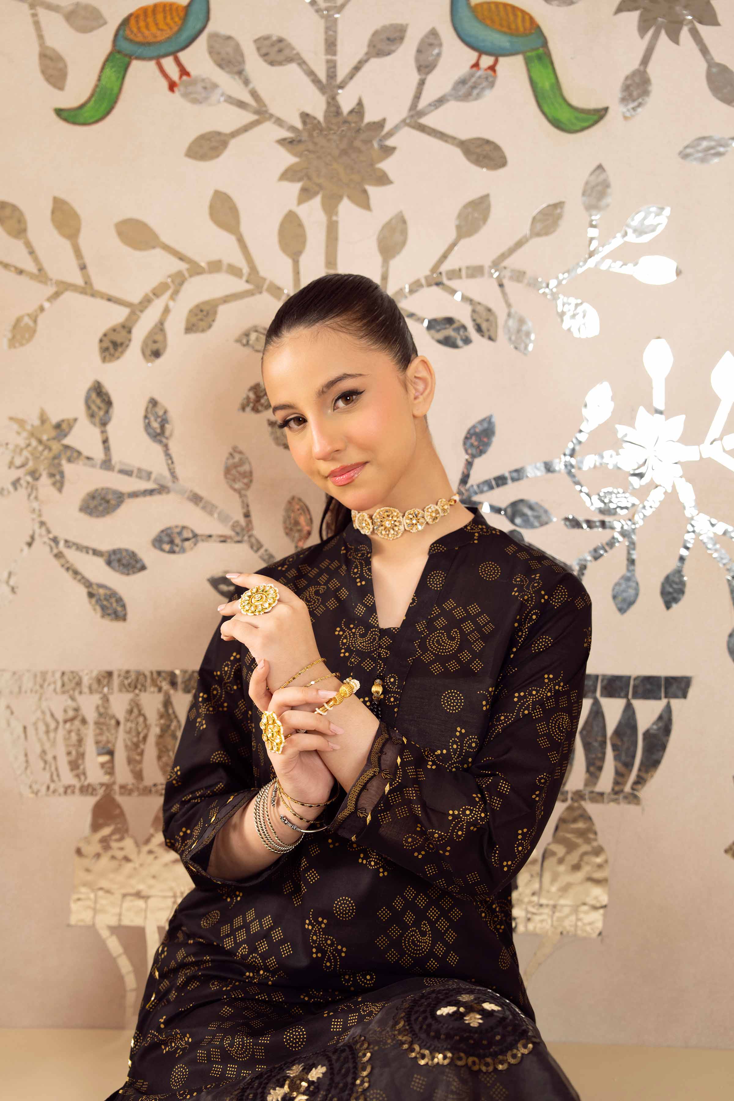 Printed Embroidered Shirt - PE25-386 - Image 5