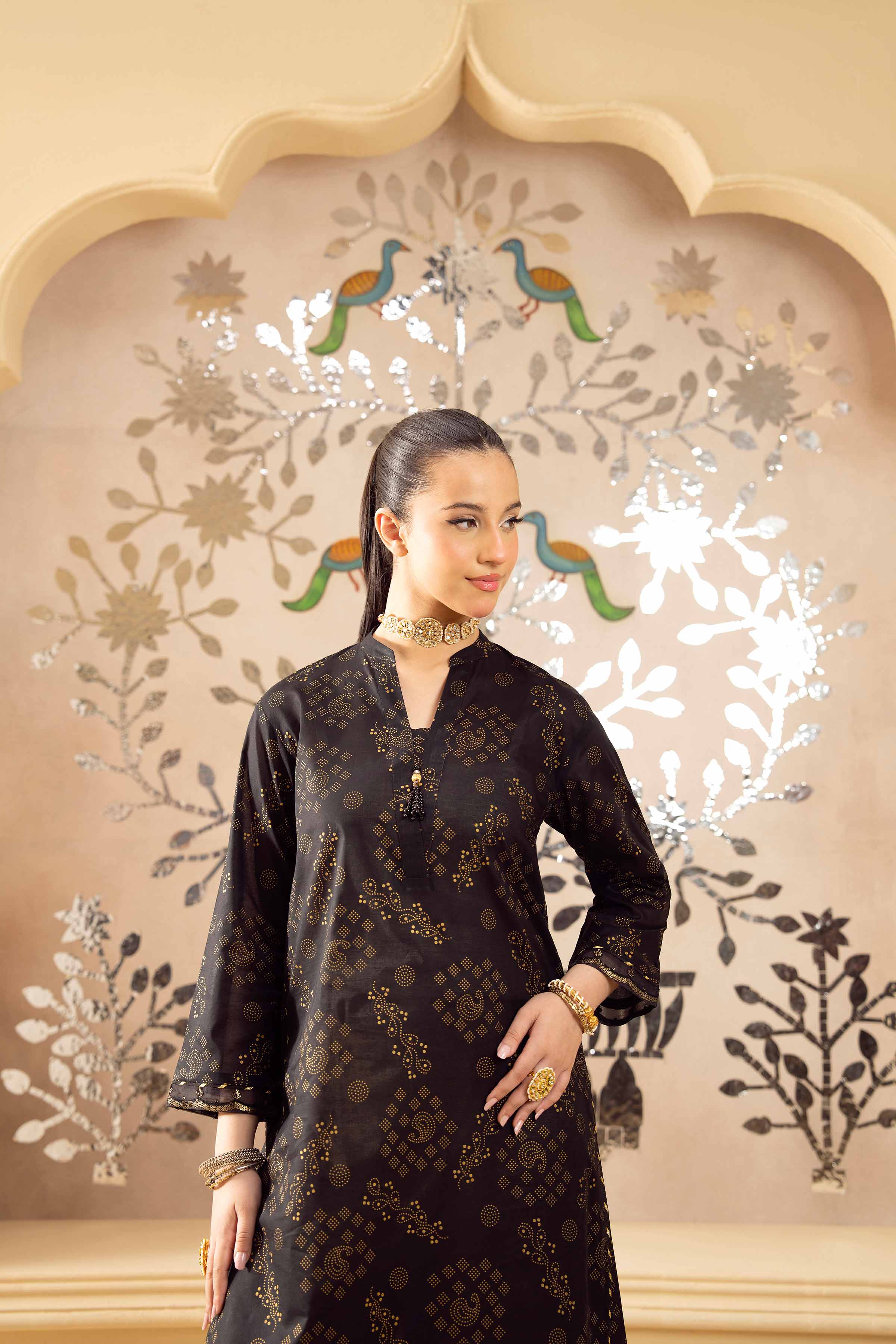 Printed Embroidered Shirt - PE25-386 - Image 6