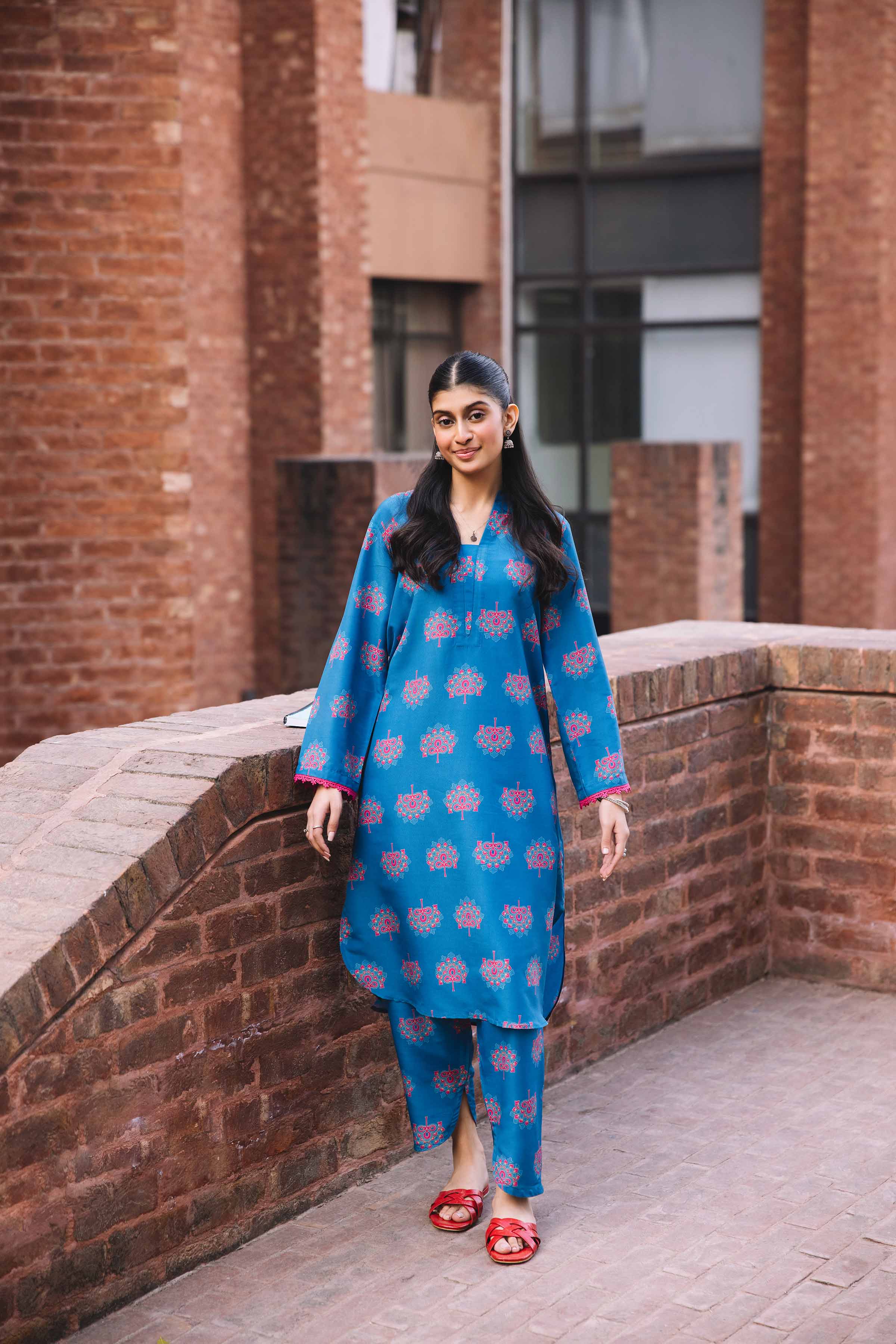 2 Piece - Printed Suit - PE25-393 - Image 4