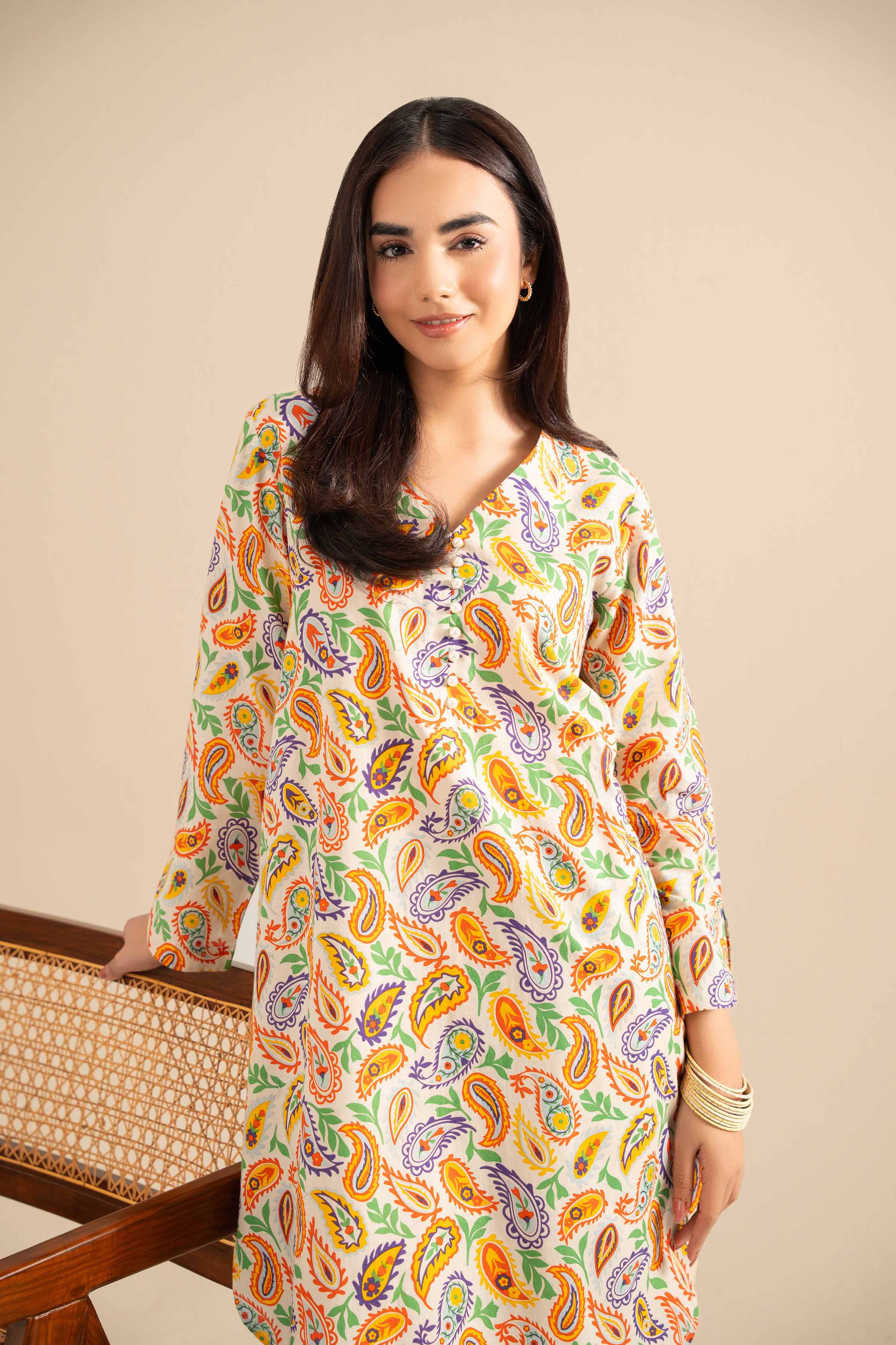 2 Piece - Printed Suit - PE25-403 - Image 2