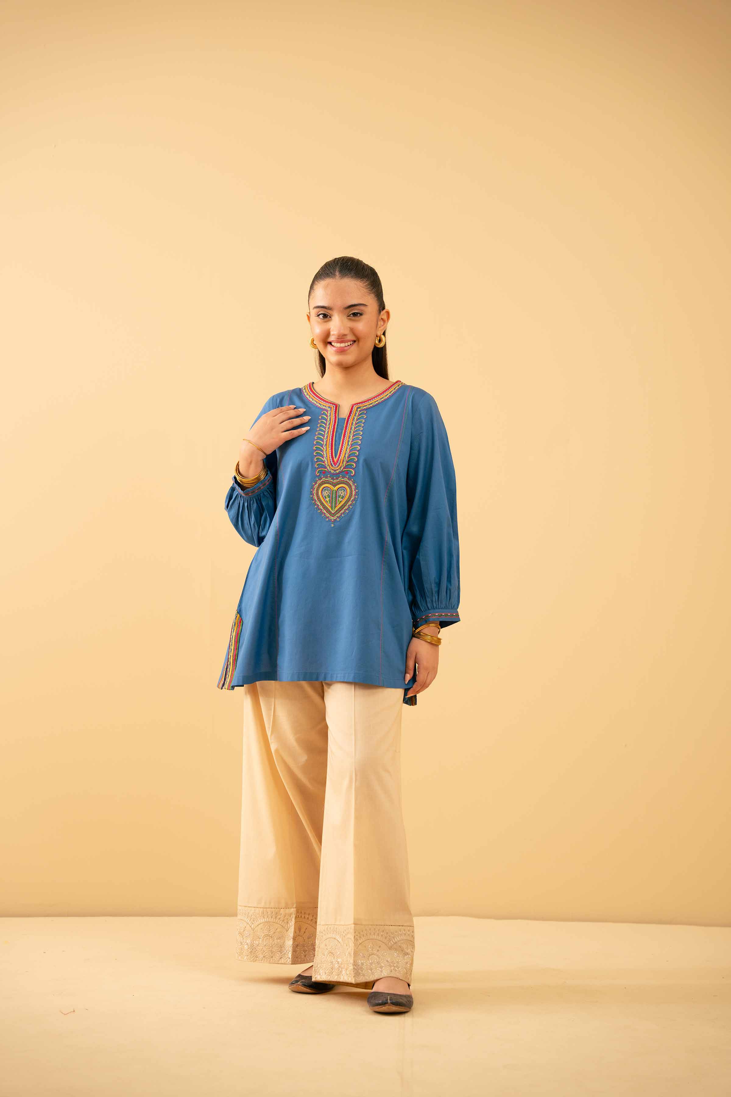 Embroidered Tunic - PE25-419 - Image 4