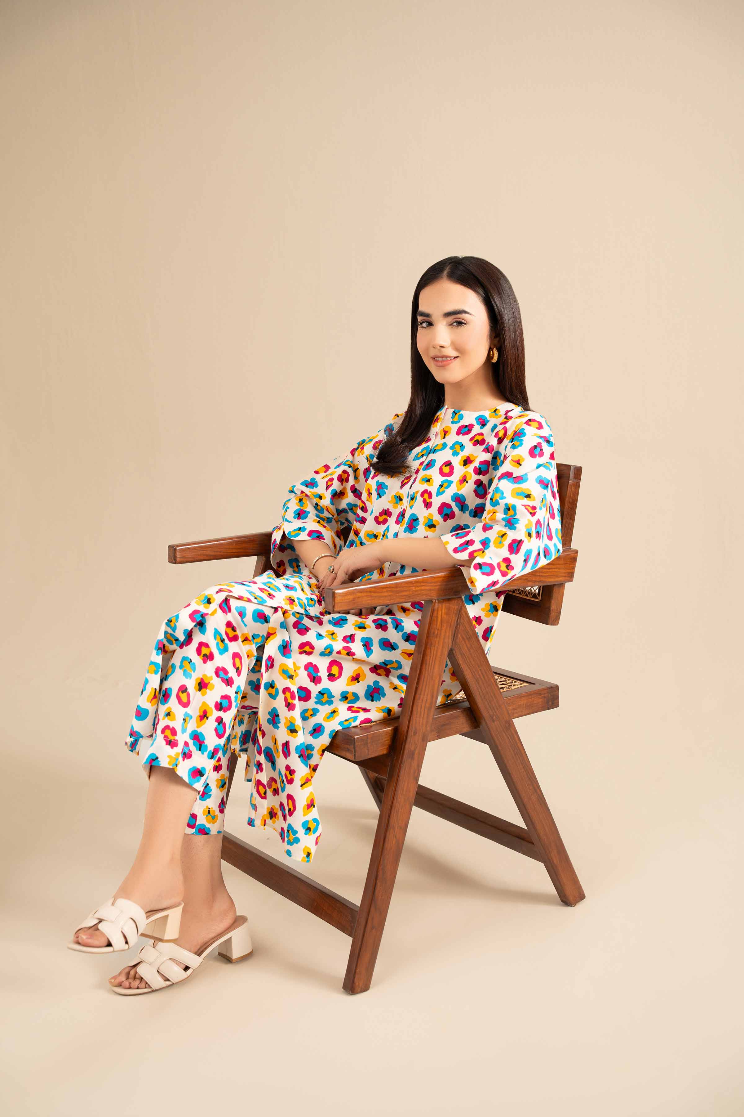 2 Piece - Printed Suit - PE25-423 - Image 3