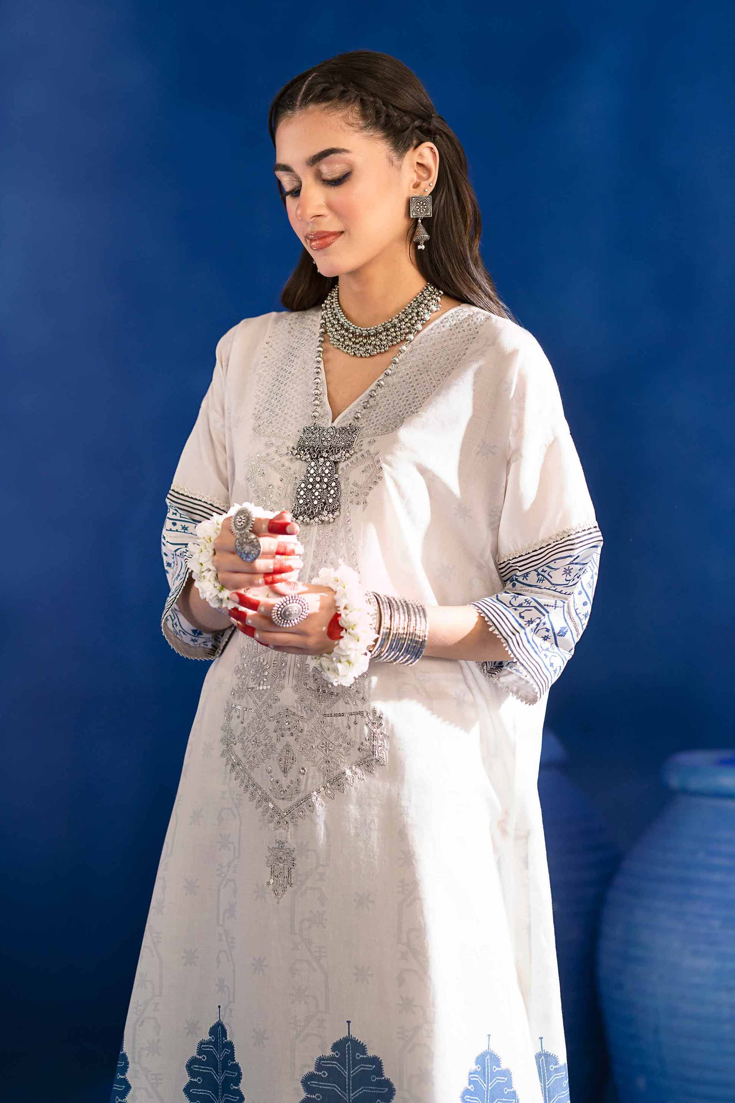 Printed Embroidered Shirt - PE25-43 - Image 2