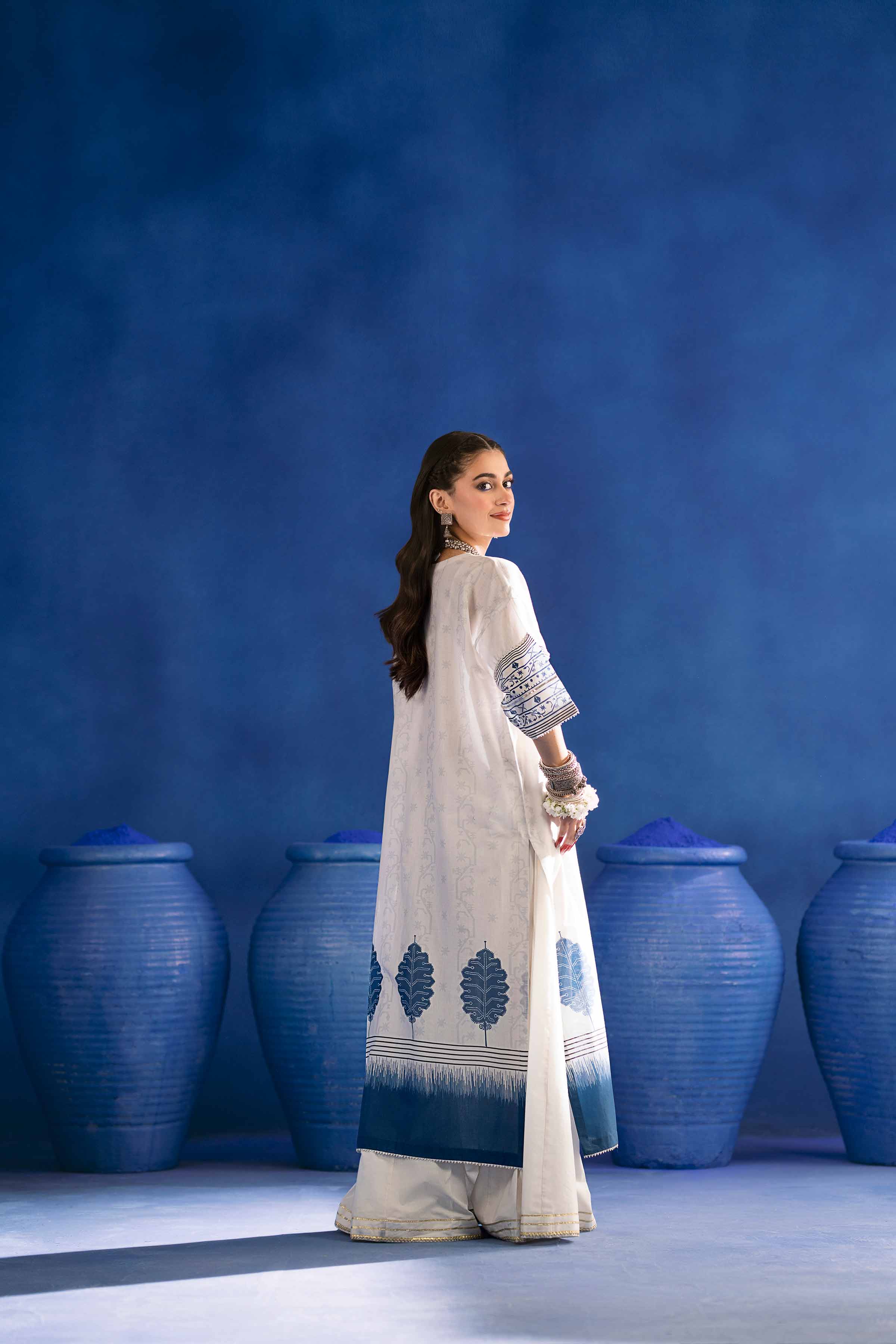 Printed Embroidered Shirt - PE25-43 - Image 3