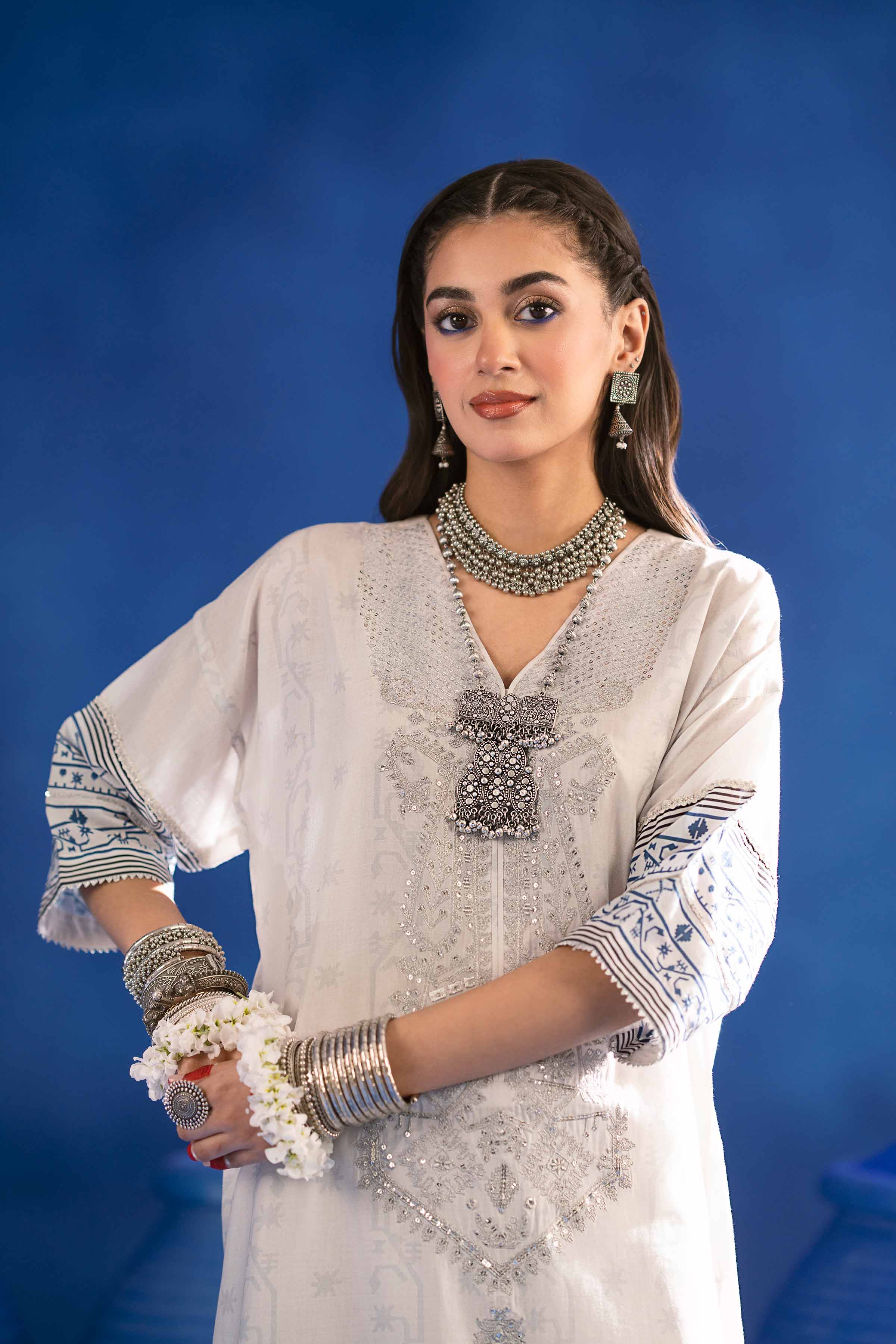 Printed Embroidered Shirt - PE25-43 - Image 6