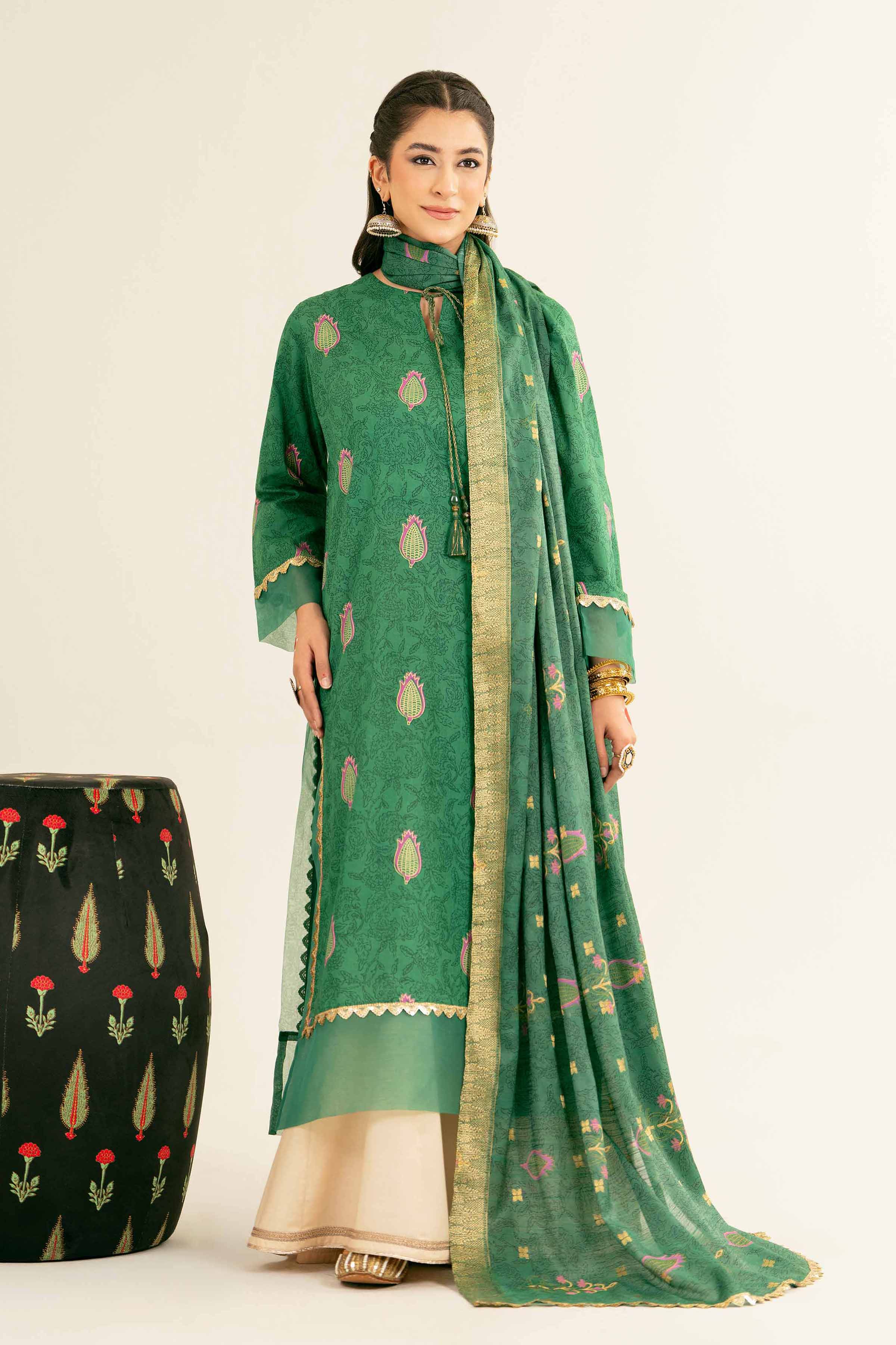 2 Piece - Printed Suit - PE25-469