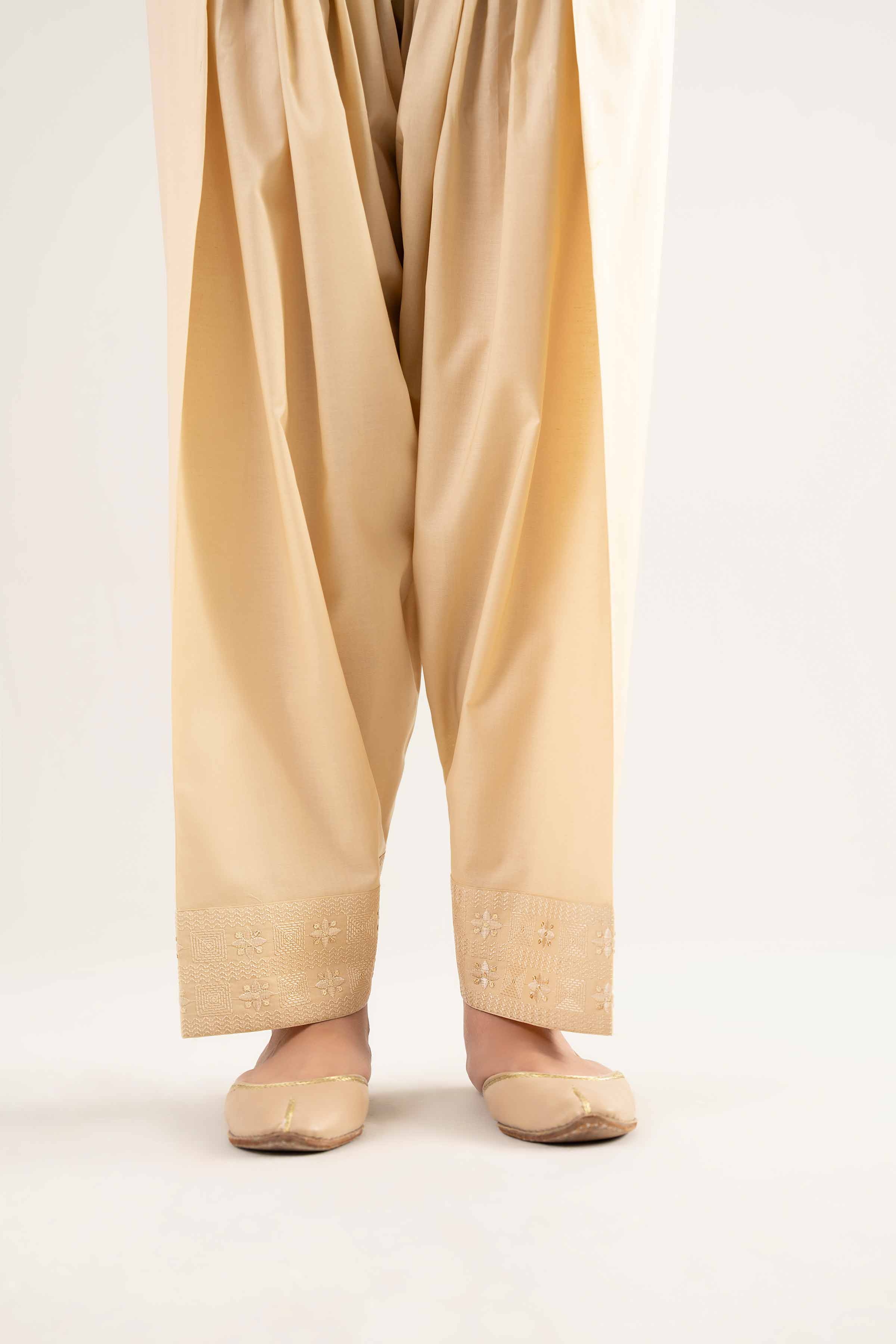 Embroidered Shalwar - PE25-482 - Image 4