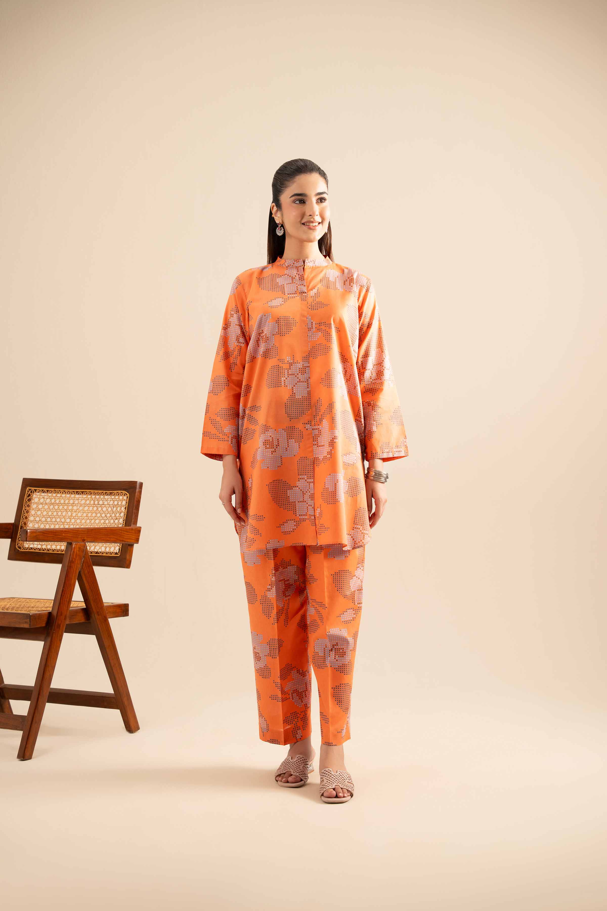 2 Piece - Printed Suit - PE25-484 - Image 4