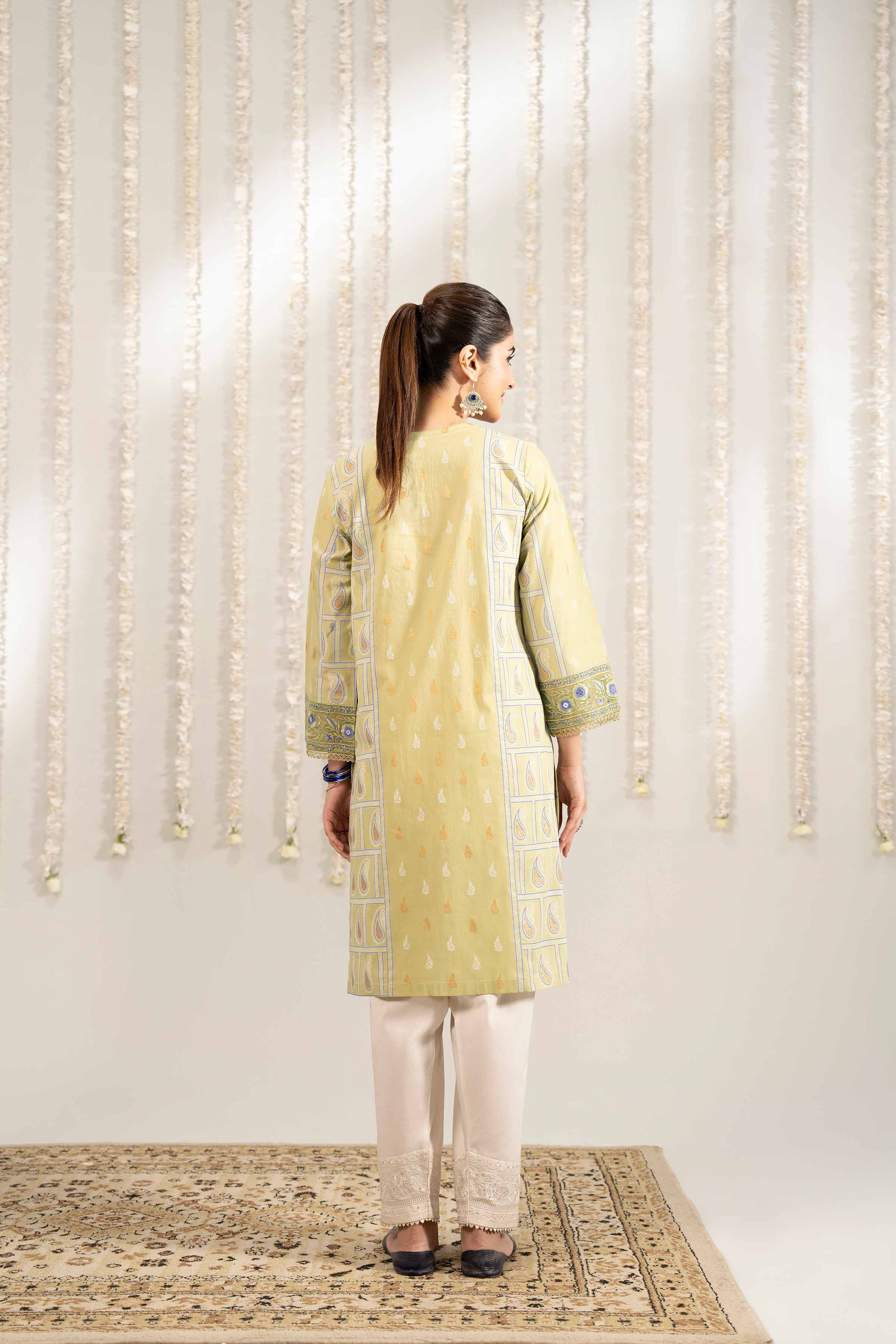 Printed Embroidered Shirt - PE25-495 - Image 3