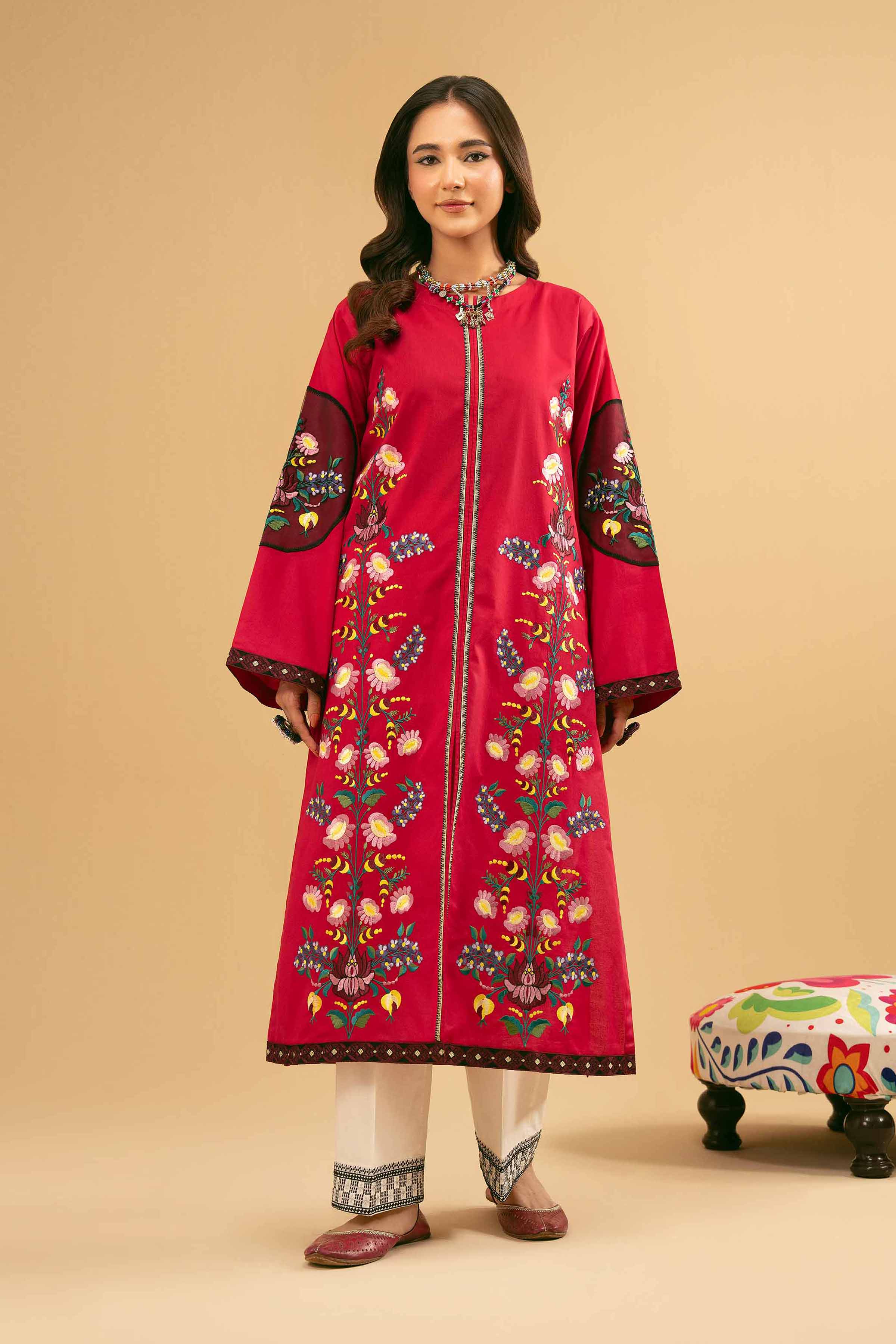 Embroidered Kurta - PE25-503