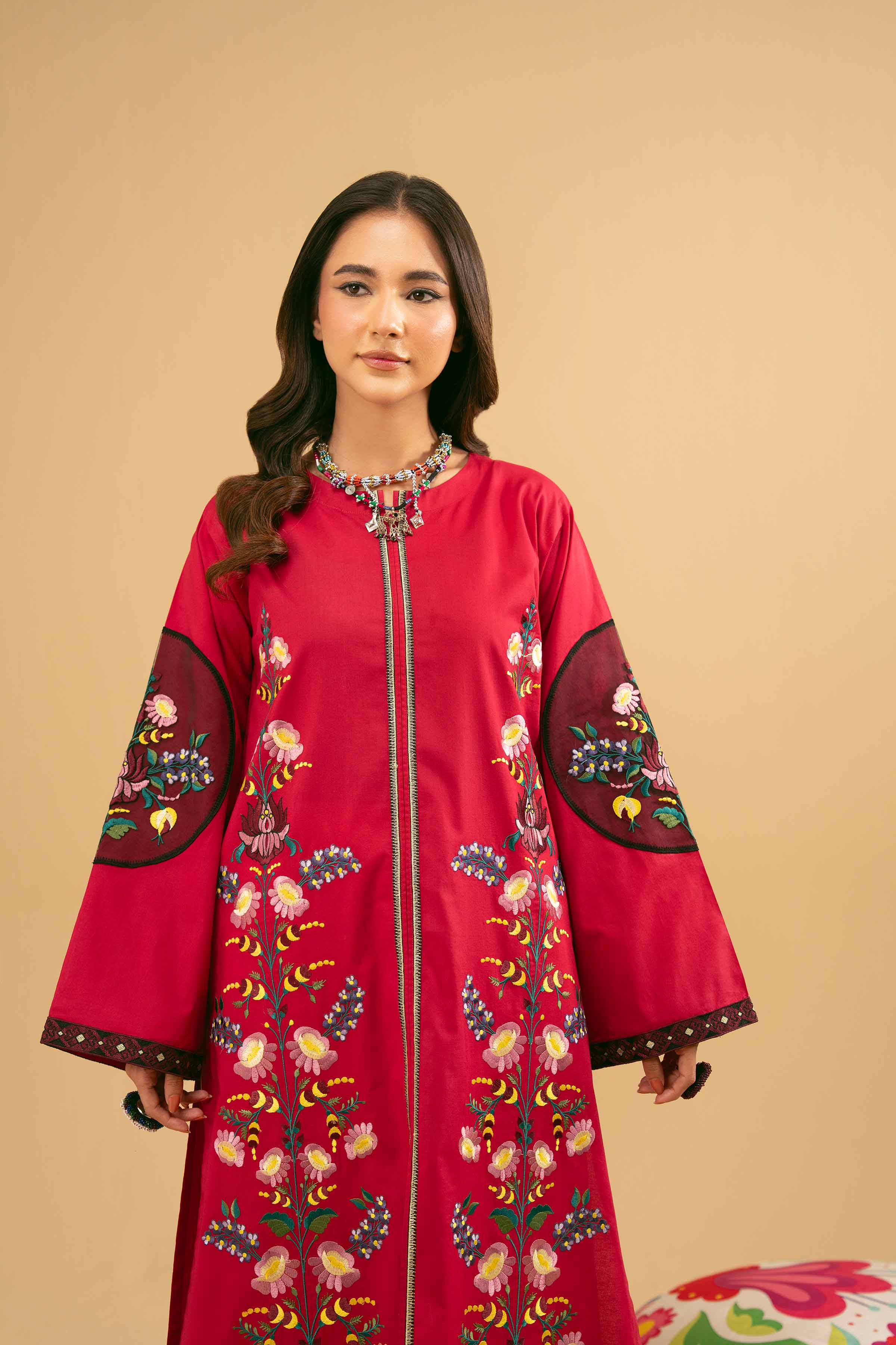 Embroidered Kurta - PE25-503 - Image 6