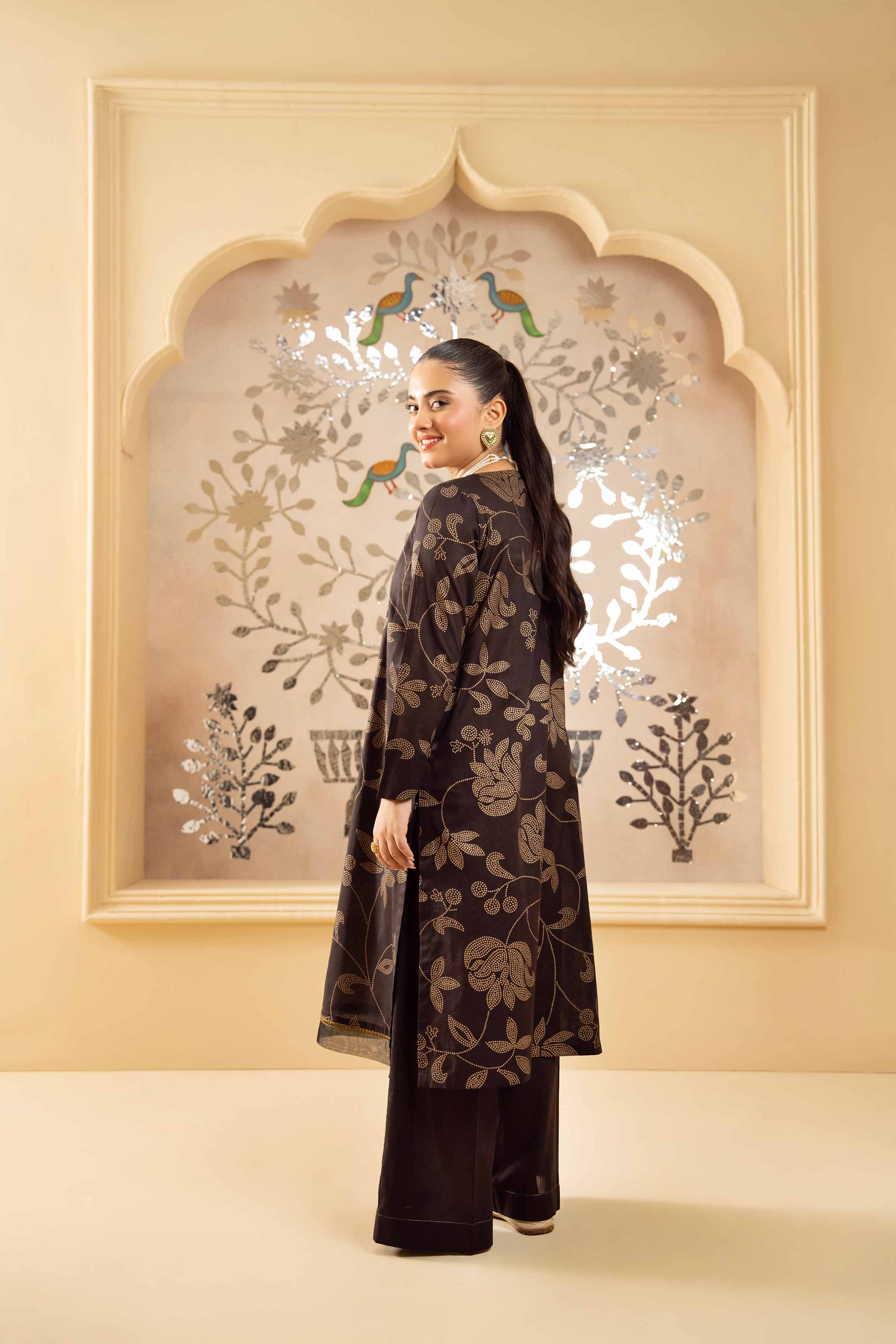 3 Piece - Printed Suit - PE25-513 - Image 3