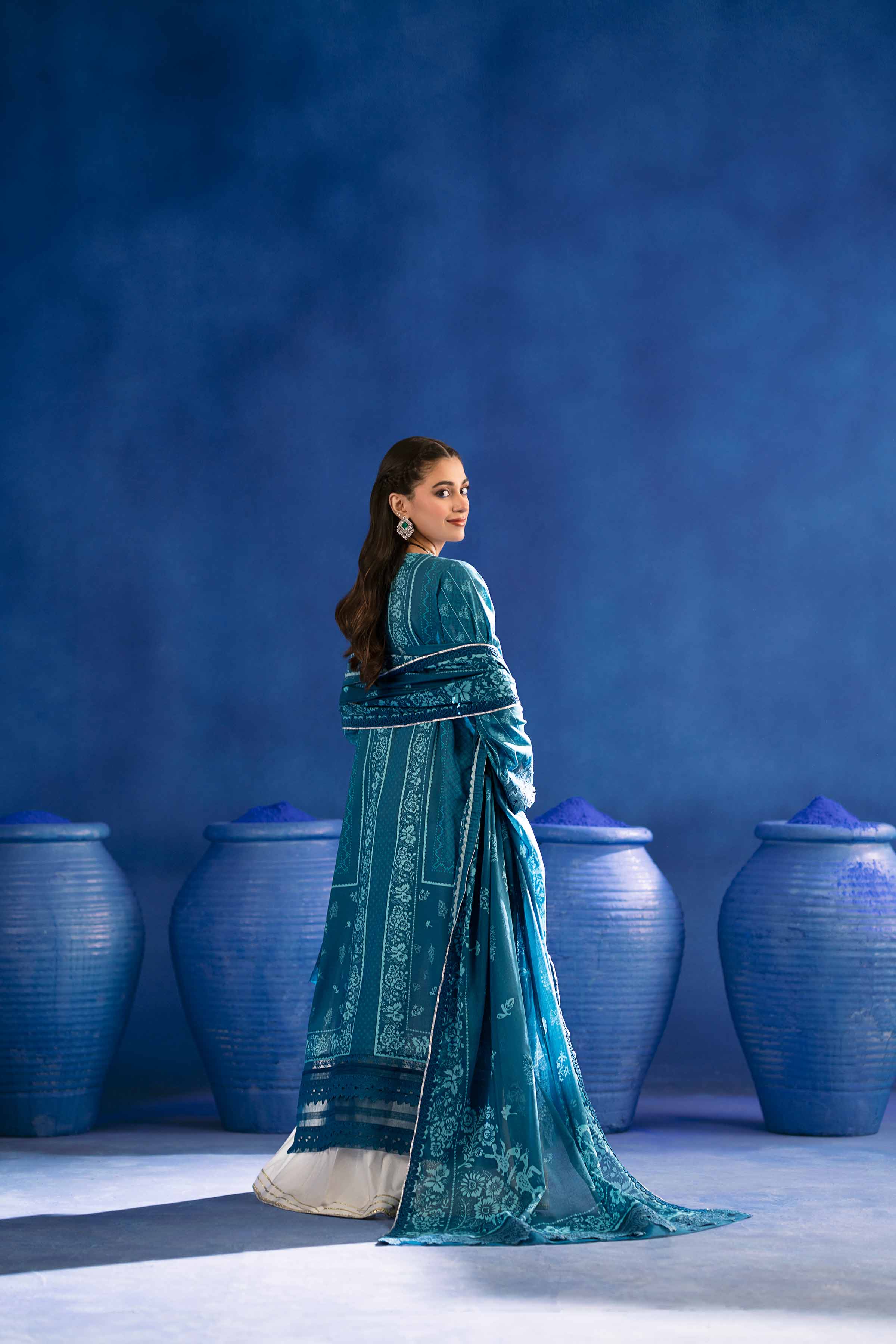 2 Piece - Printed Suit - PE25-81 - Image 3