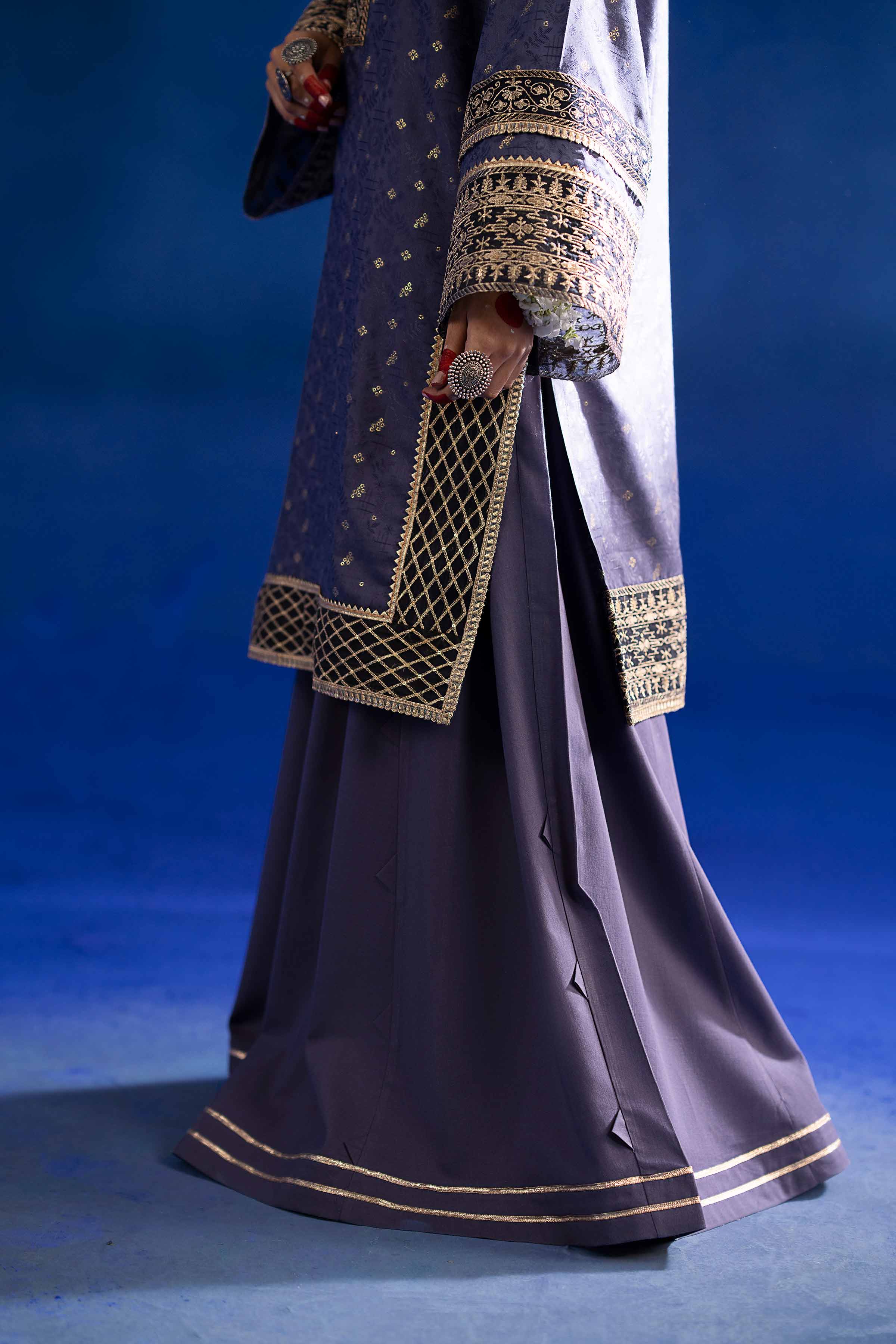 2 Piece - Embroidered Suit - PE25-85 - Image 5
