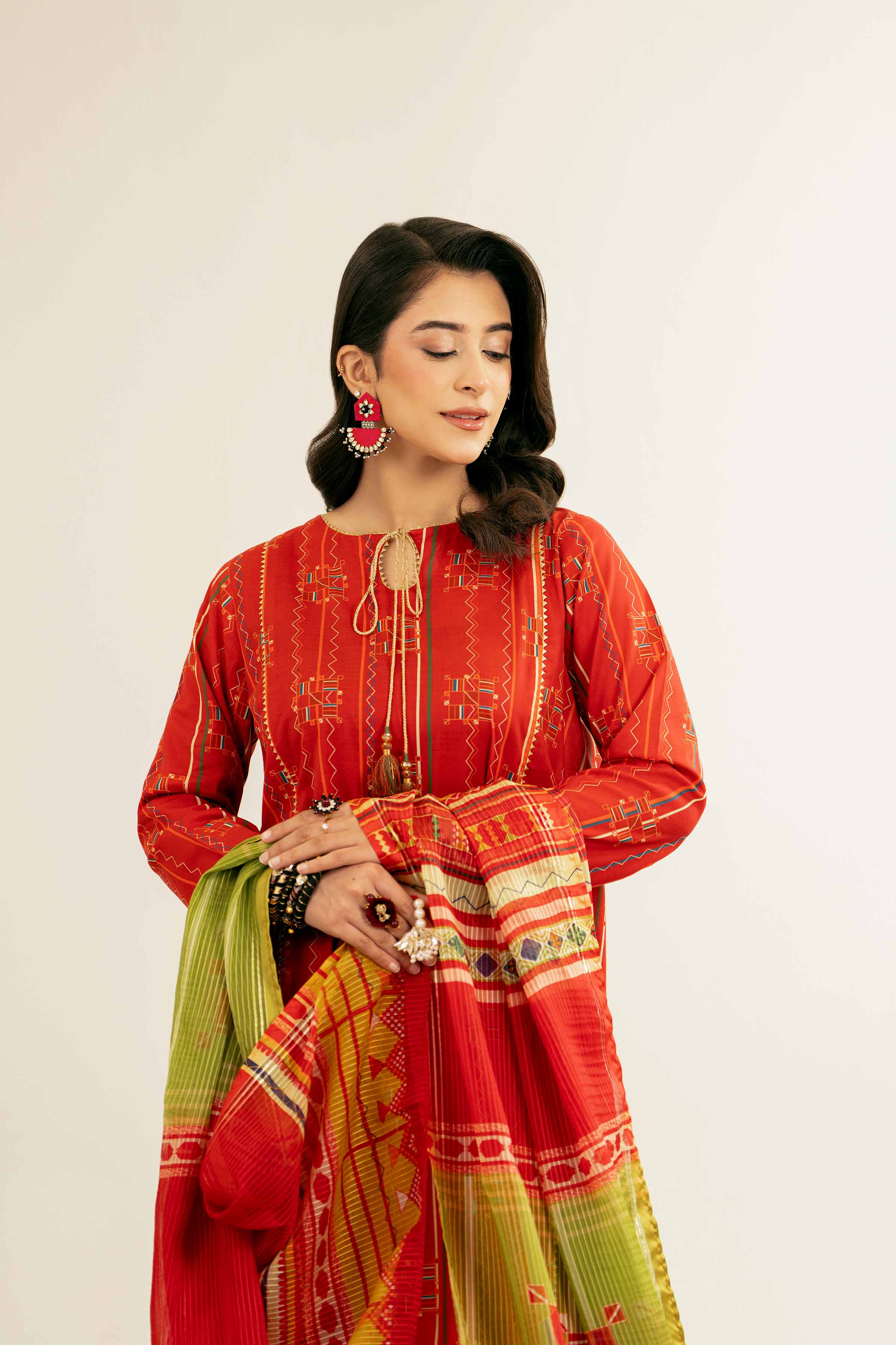 3 Piece - Printed Suit - PE25-99 - Image 6