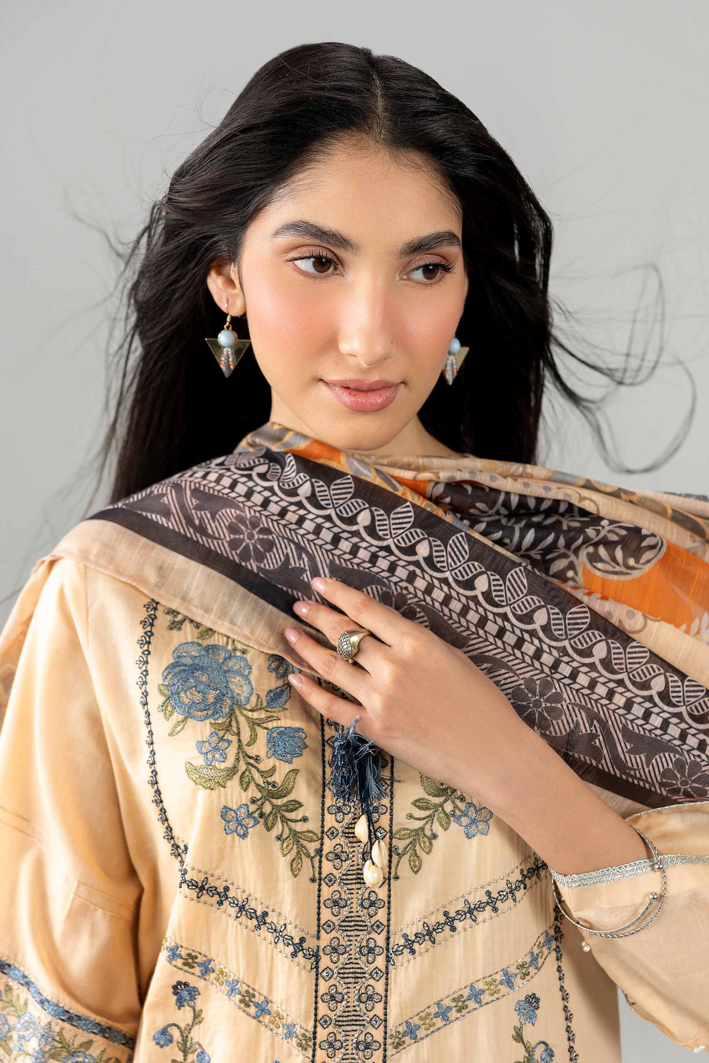 2 Piece - Embroidered Suit -PE26-129 - Image 6