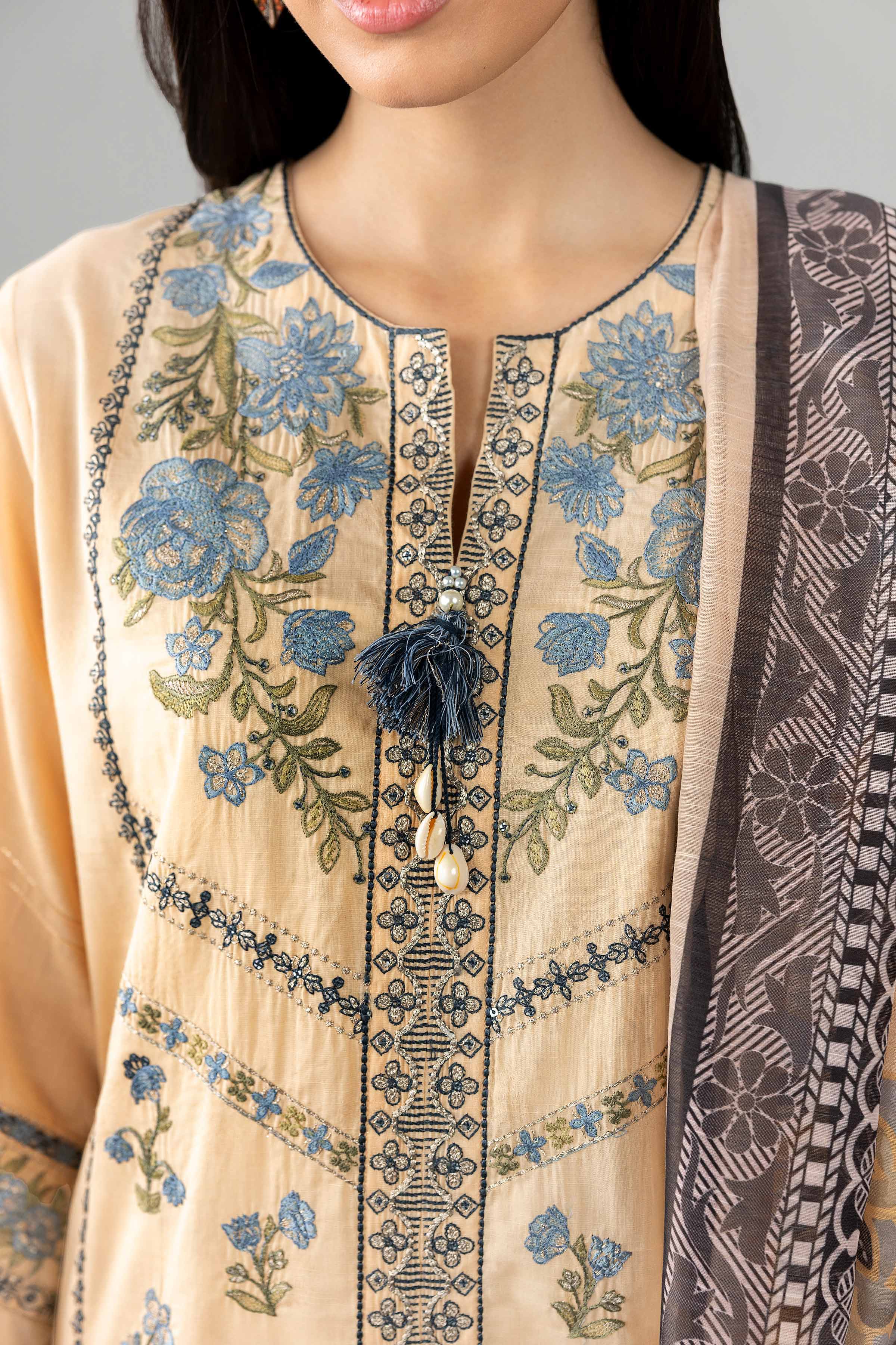 2 Piece - Embroidered Suit -PE26-129 - Image 7