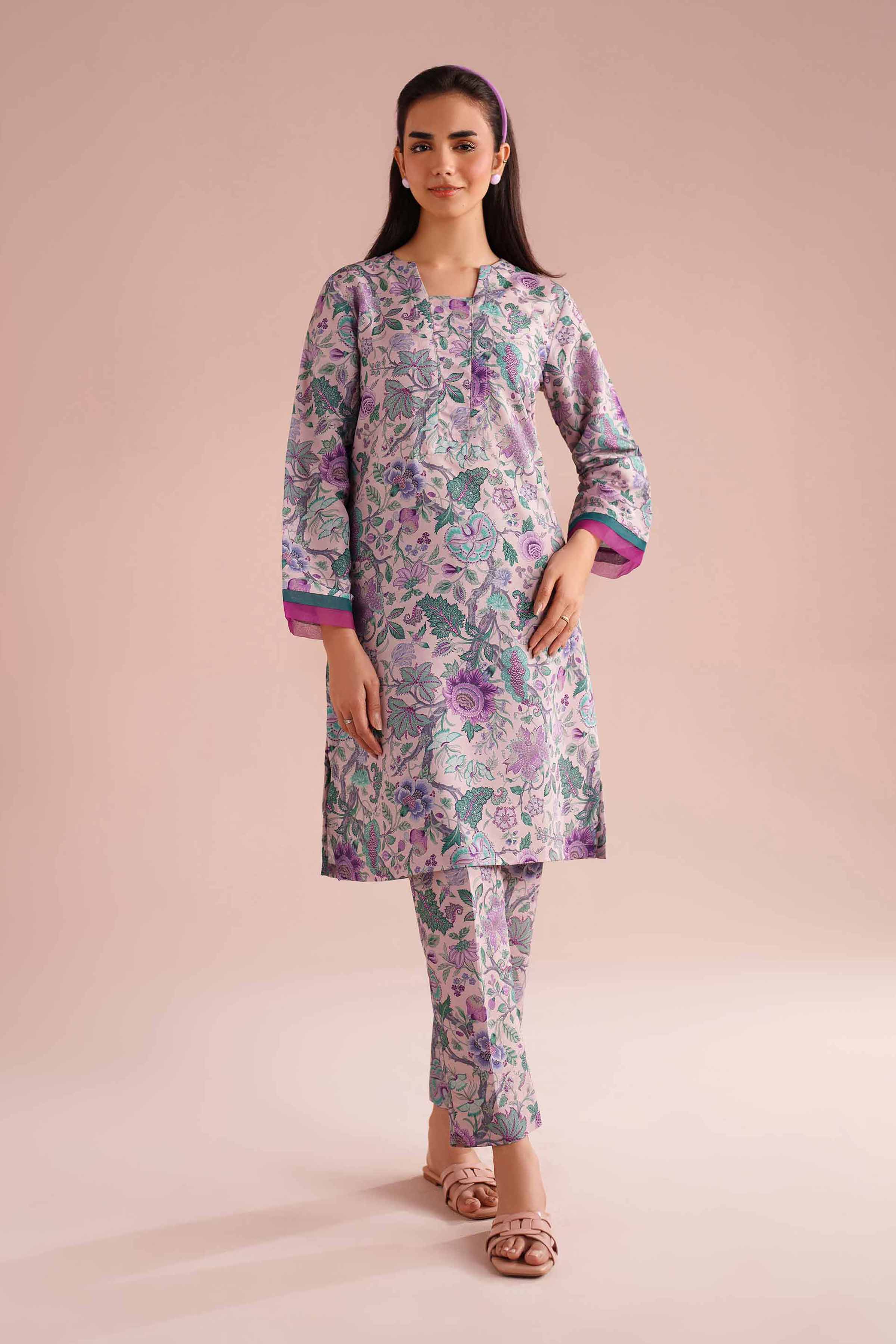 2 Piece - Printed Suit - PE26-14