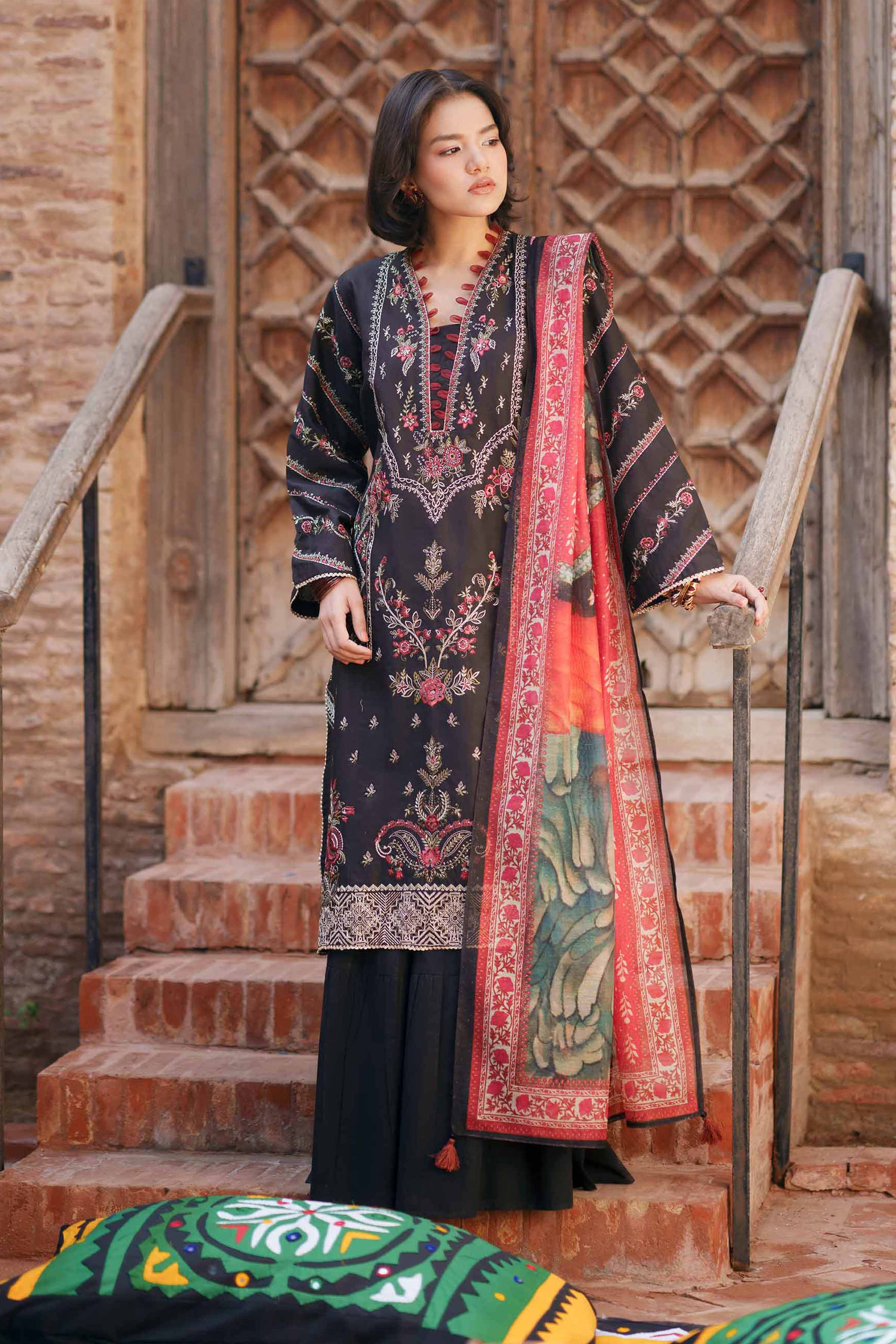 2 Piece - Embroidered Suit - PE26-144 - Image 2