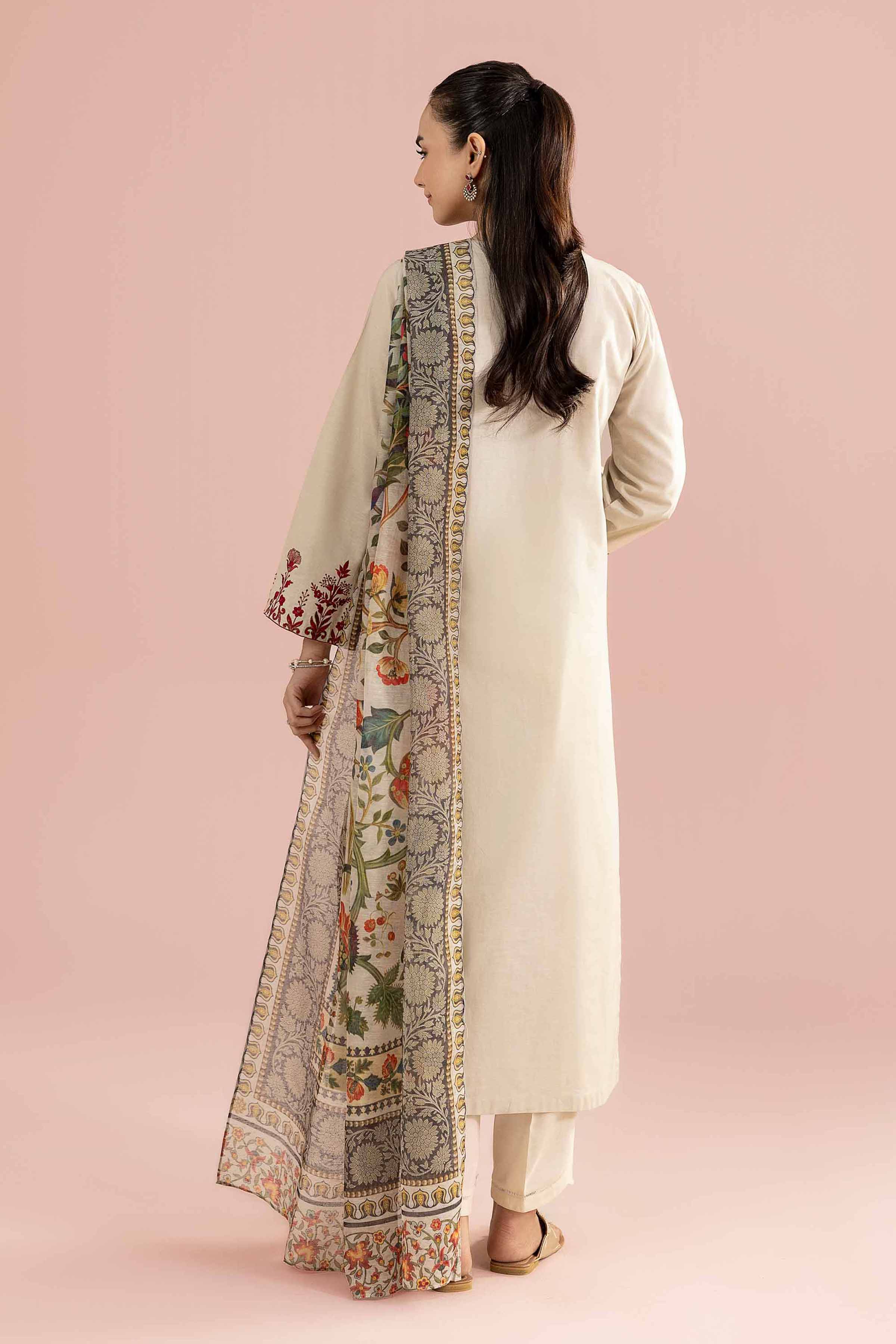 2 Piece - Embroidered Suit - PE26-146 - Image 3