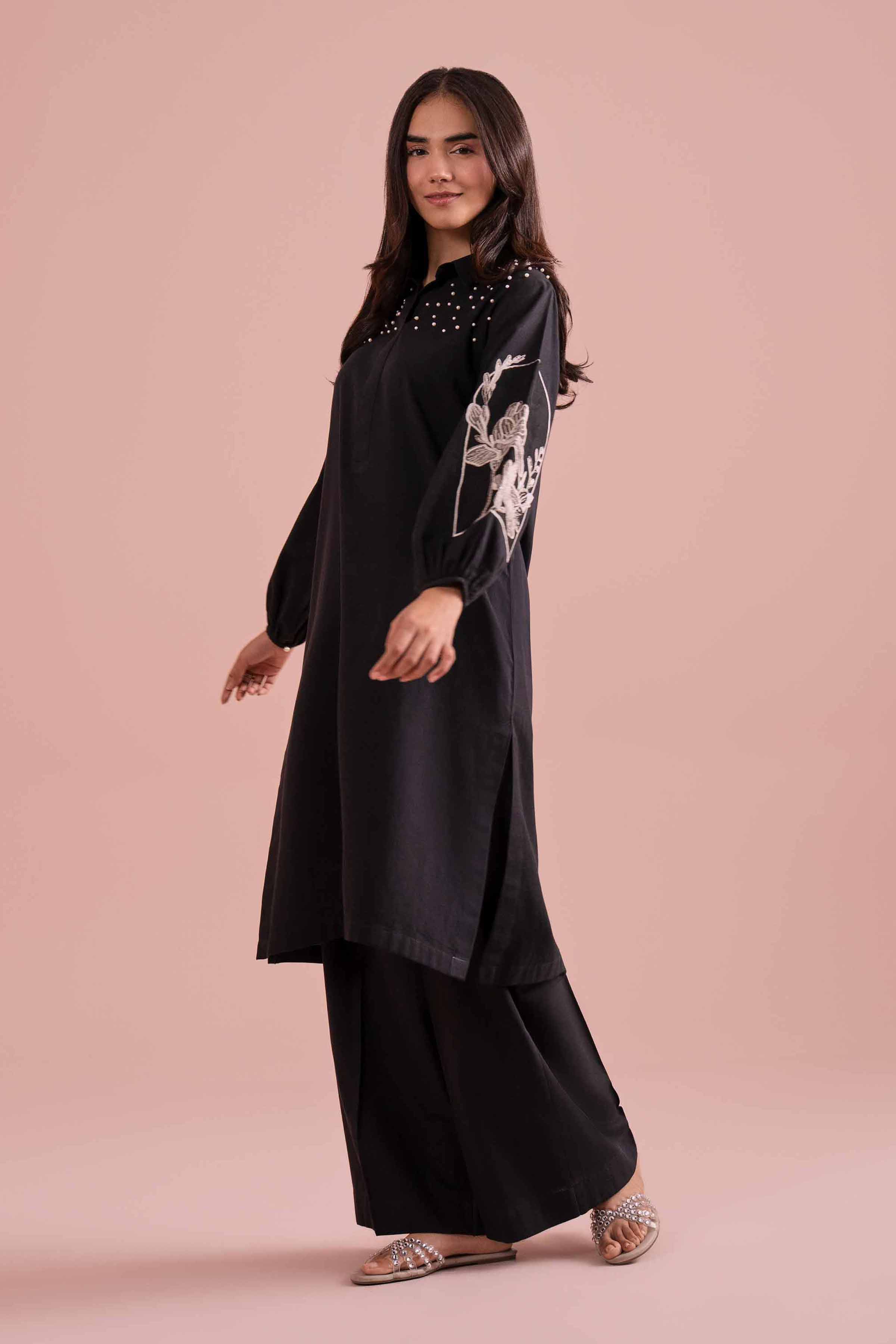 2 Piece - Embroidered Suit - PE26-149 - Image 5