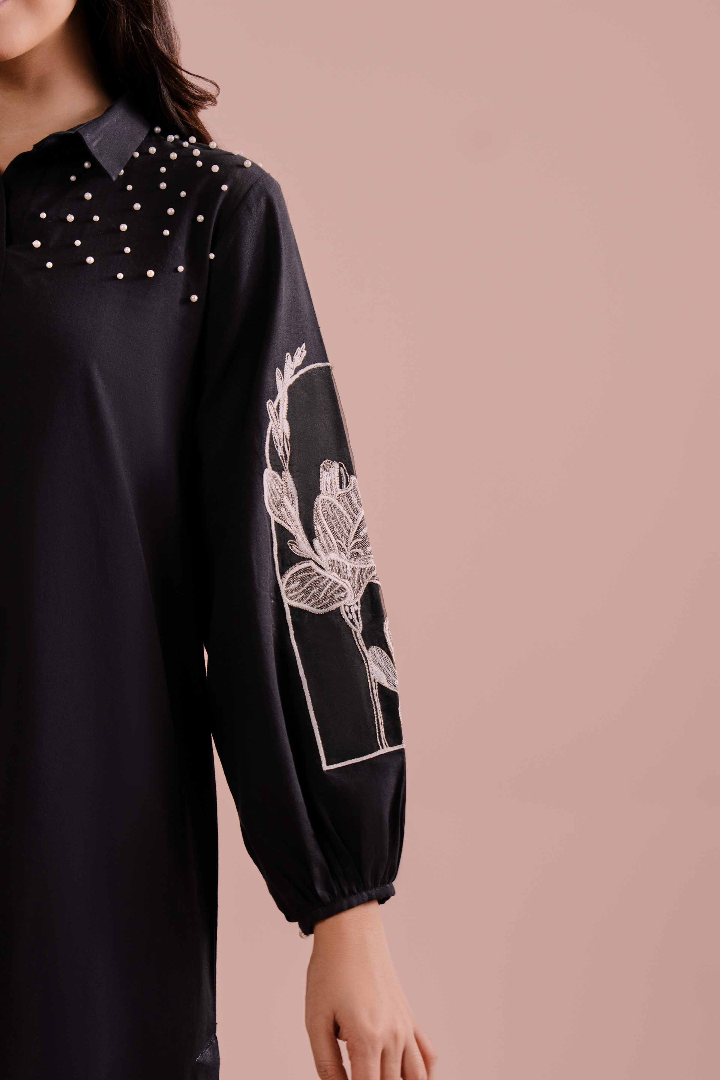 2 Piece - Embroidered Suit - PE26-149 - Image 7