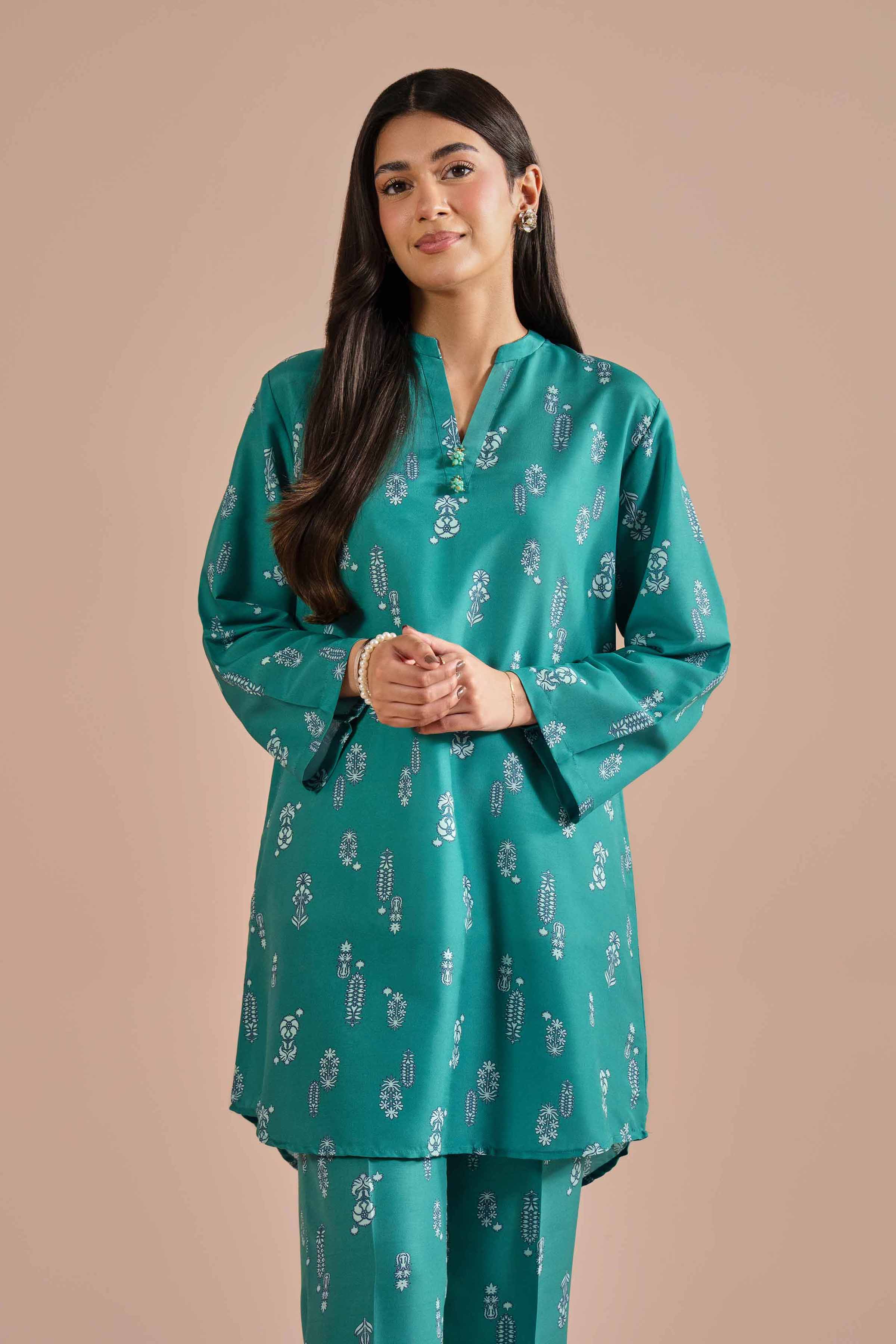 2 Piece - Printed Suit - PE26-15 - Image 2