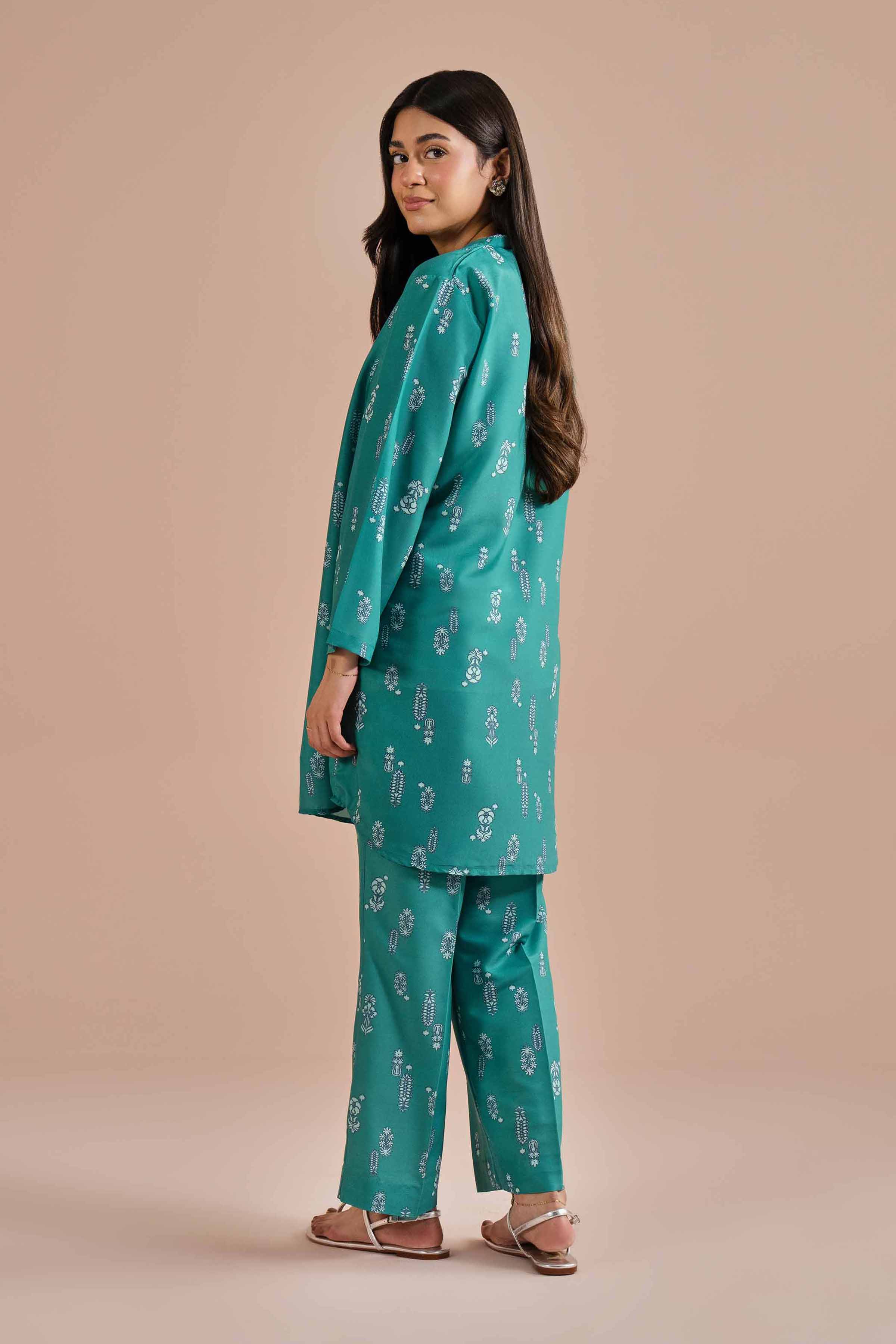 2 Piece - Printed Suit - PE26-15 - Image 4