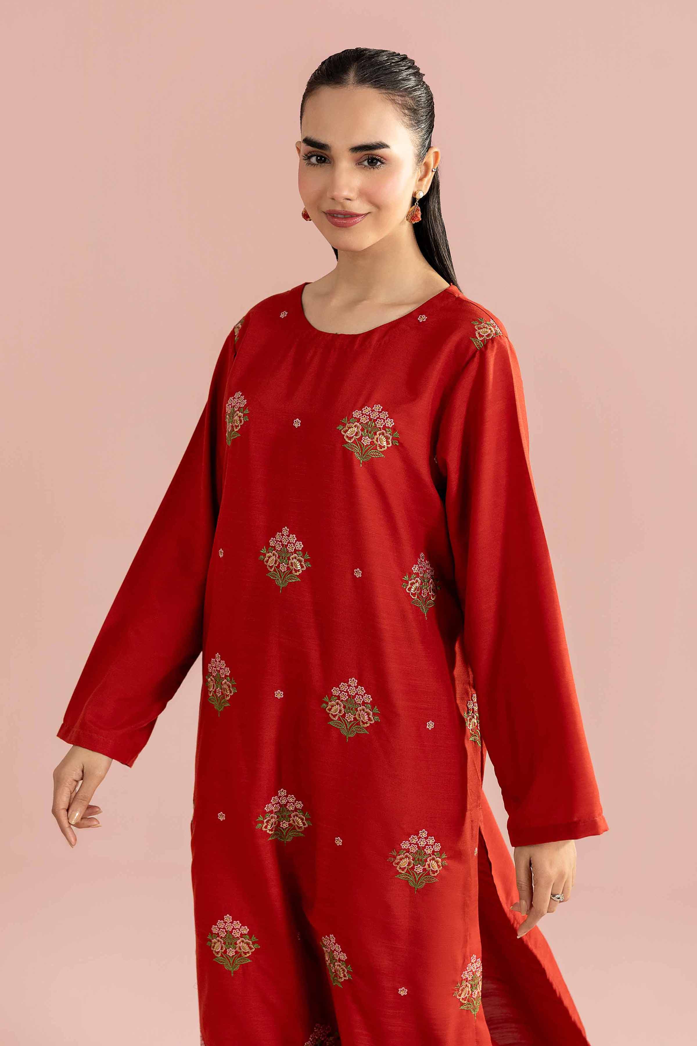 2 Piece - Embroidered Suit - PE26-160 - Image 2